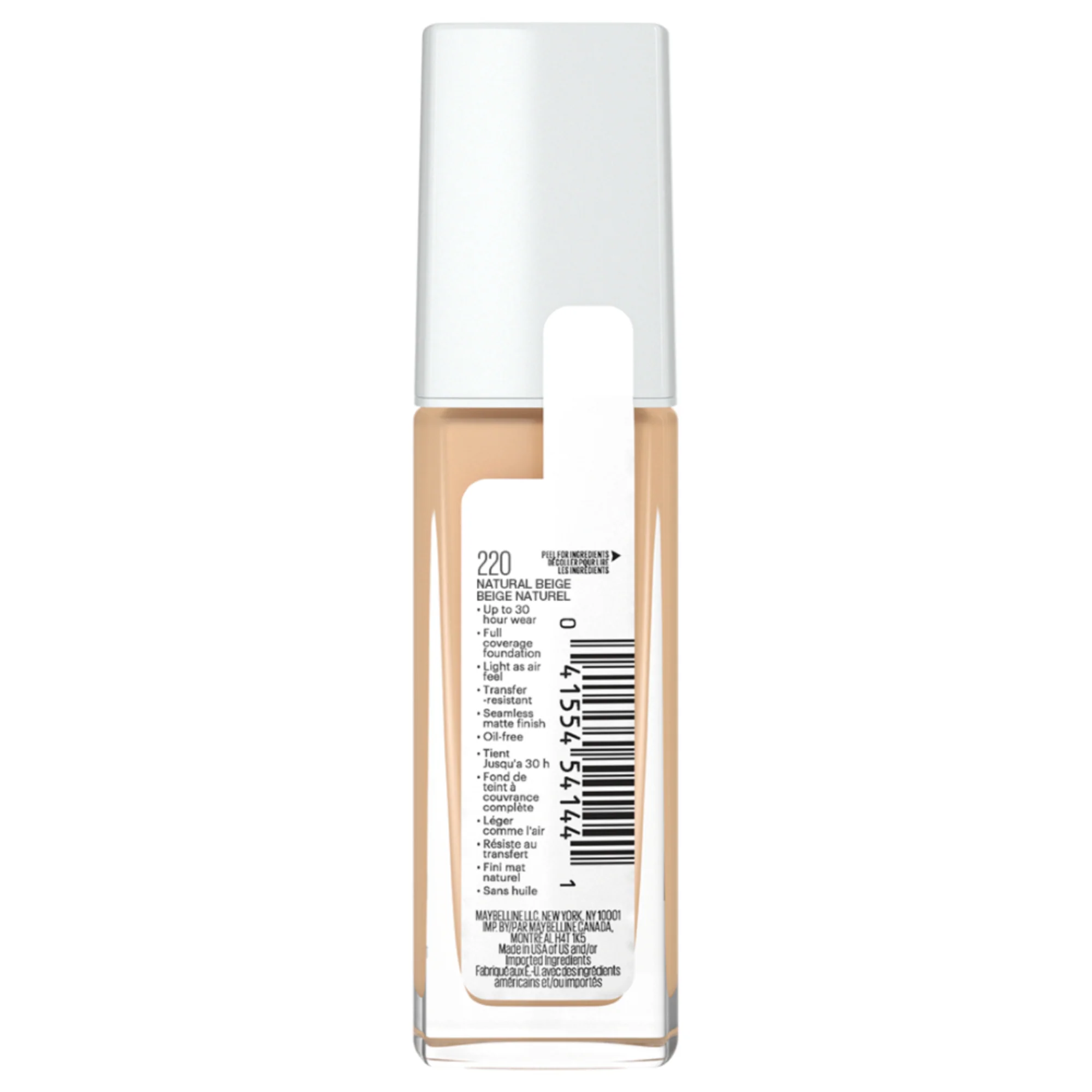 Base De Maybelline Superstay Full Coverage 220 Natural Beige X 30Ml - Image 6