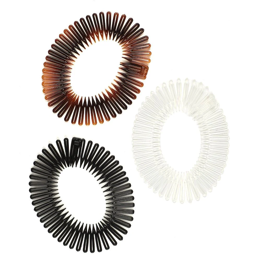Peines Elásticos Scunci Stretch Combs 3 Pc - Image 2