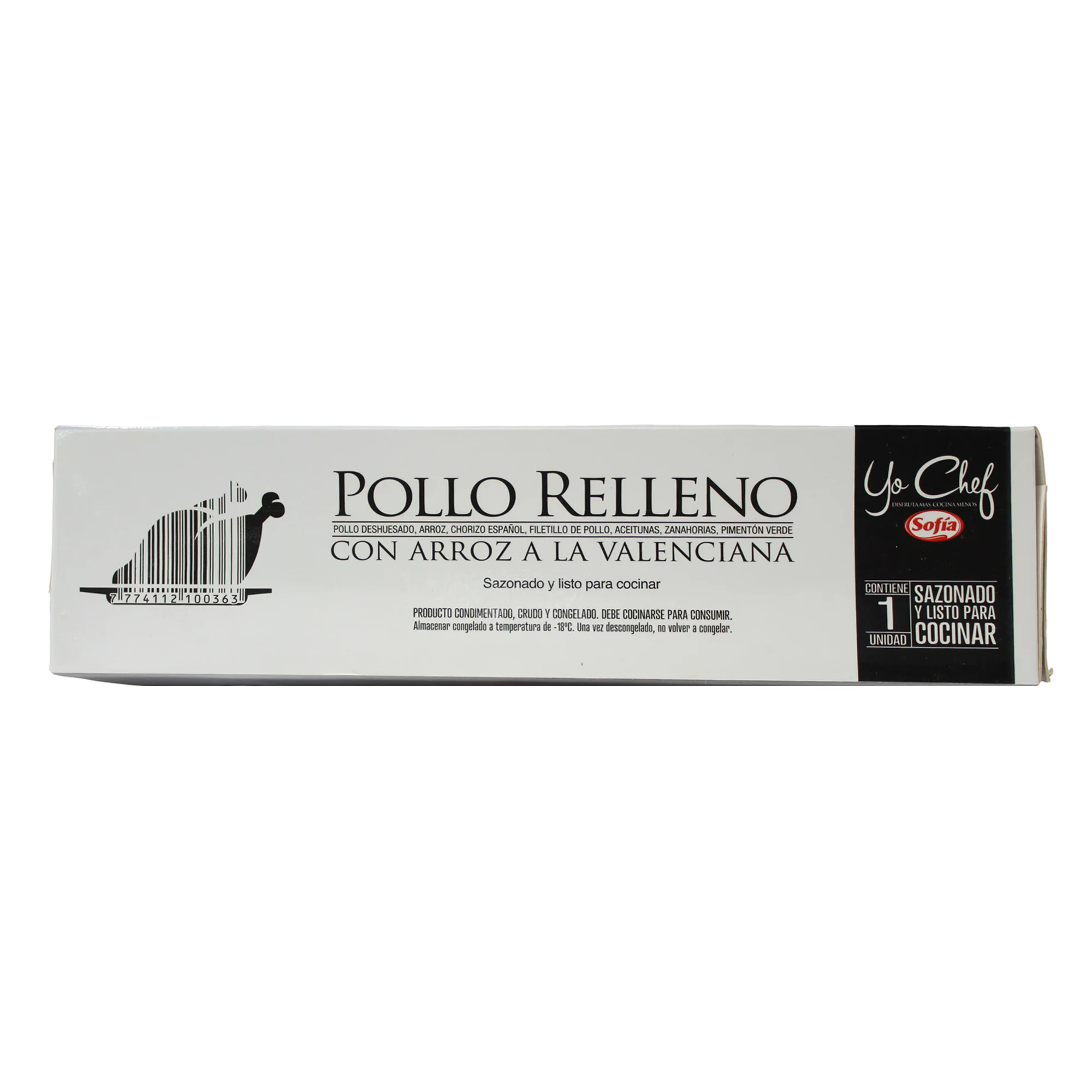 Pollo Relleno Sofía Con Arroz A La Valenciana En Caja - Image 5
