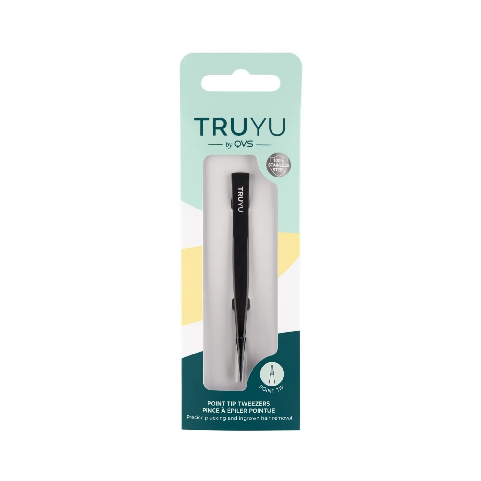 Pinza En Punta Qvs Truyu Point Black Electro