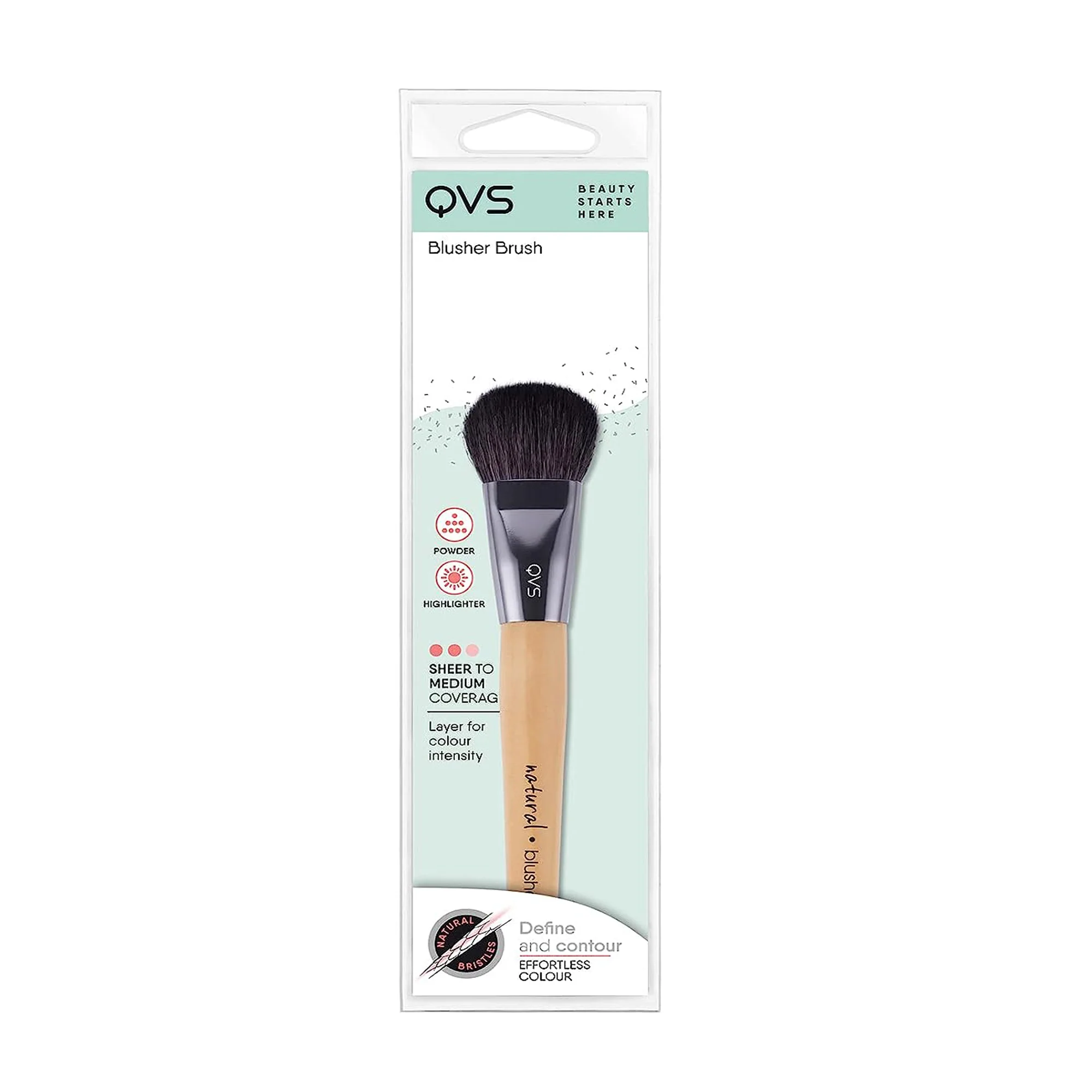 Brocha Para Polvo Qvs Blusher Brush