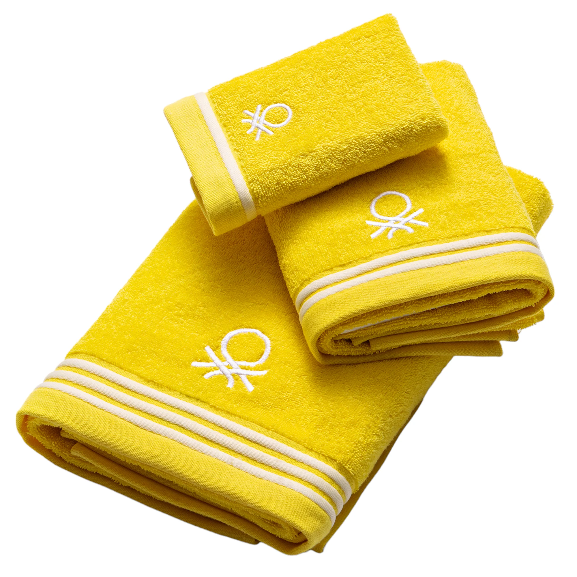 Toalla De Manos Benetton Amarillo 50 X 90Cm - Image 4