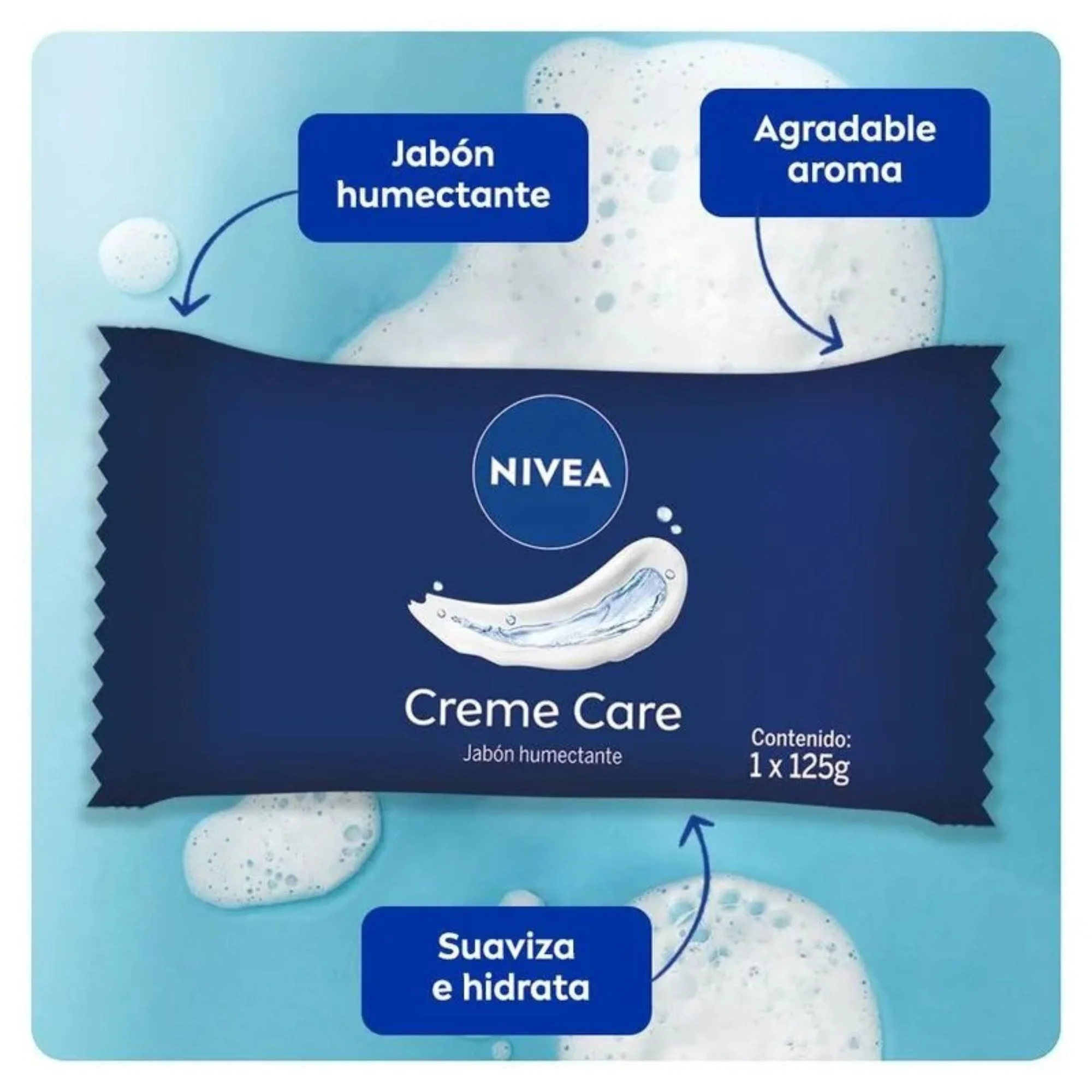 Jabon Nivea Creme Care X 125G - Image 2