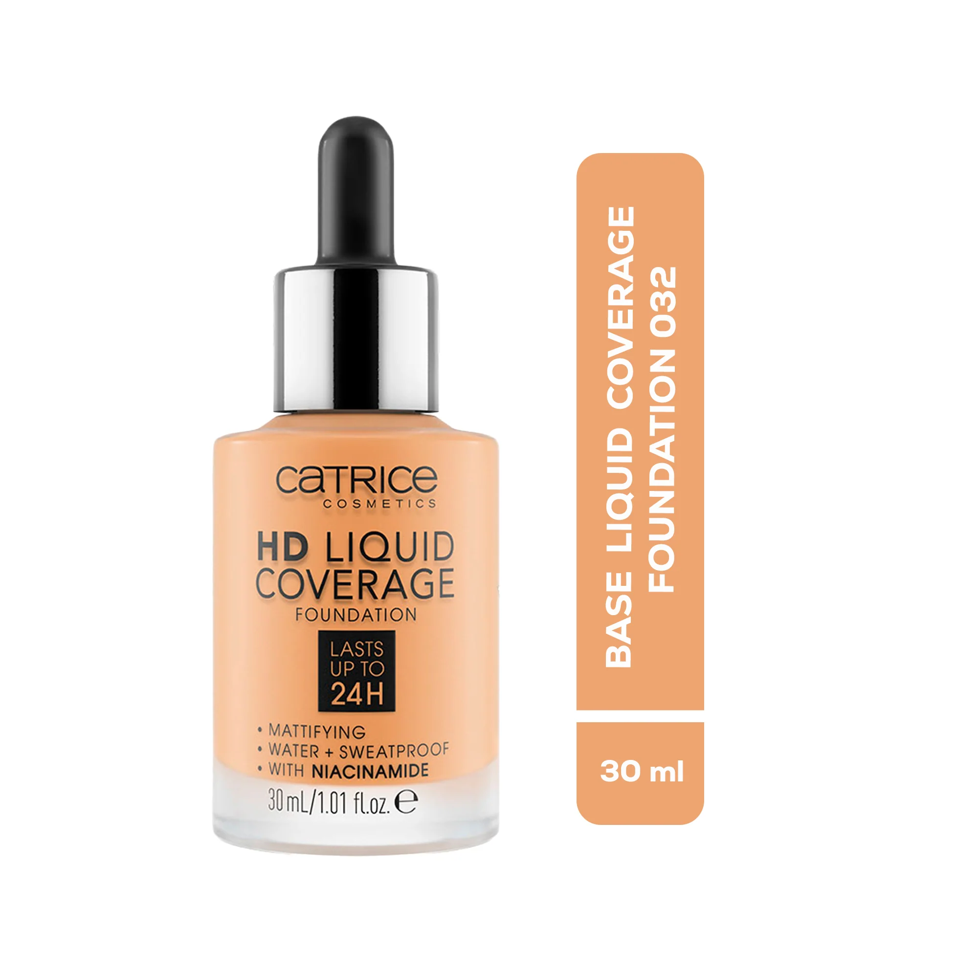 Base De Maquillaje Catrice Hd Liquid Coverage Foundation X 30Ml