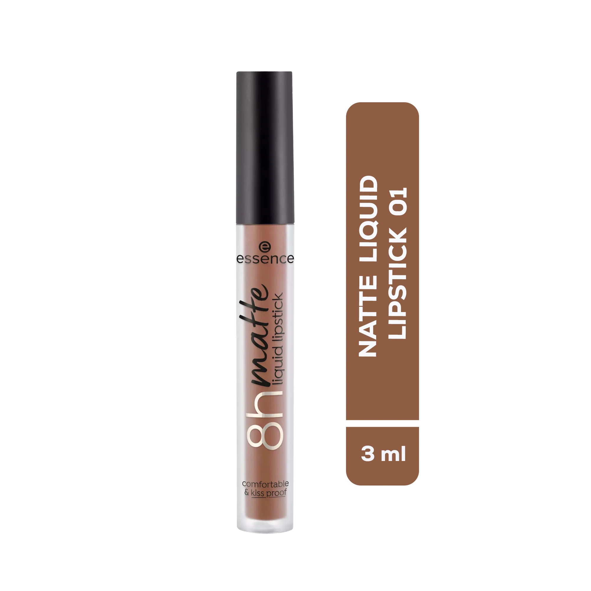Labial Liquido Essence 8H Matte Liquid Lipstick 01