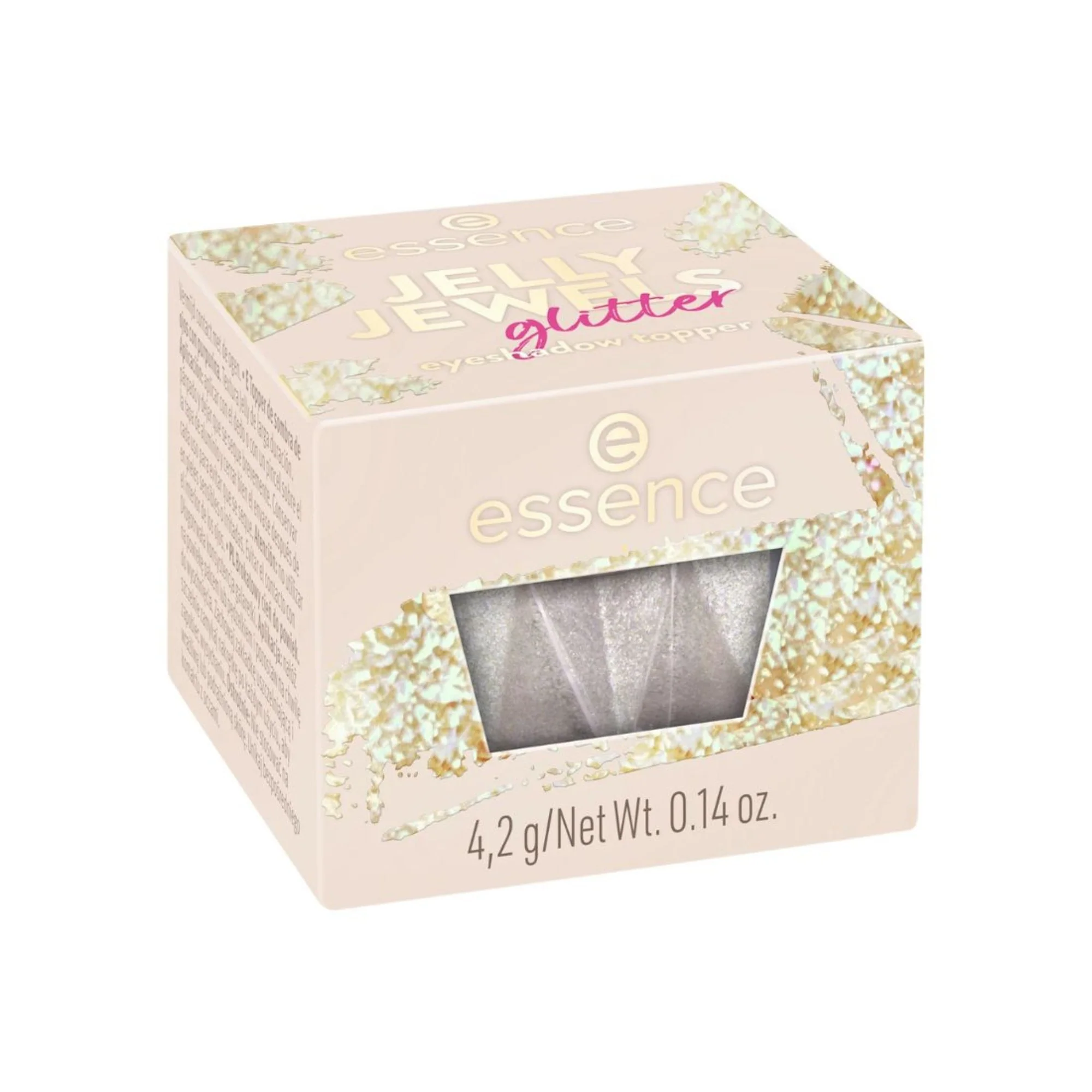 Sombra De Ojos Con Brillo Essence Jelly Lewels Topper 01 Golden Glam X 4.2G