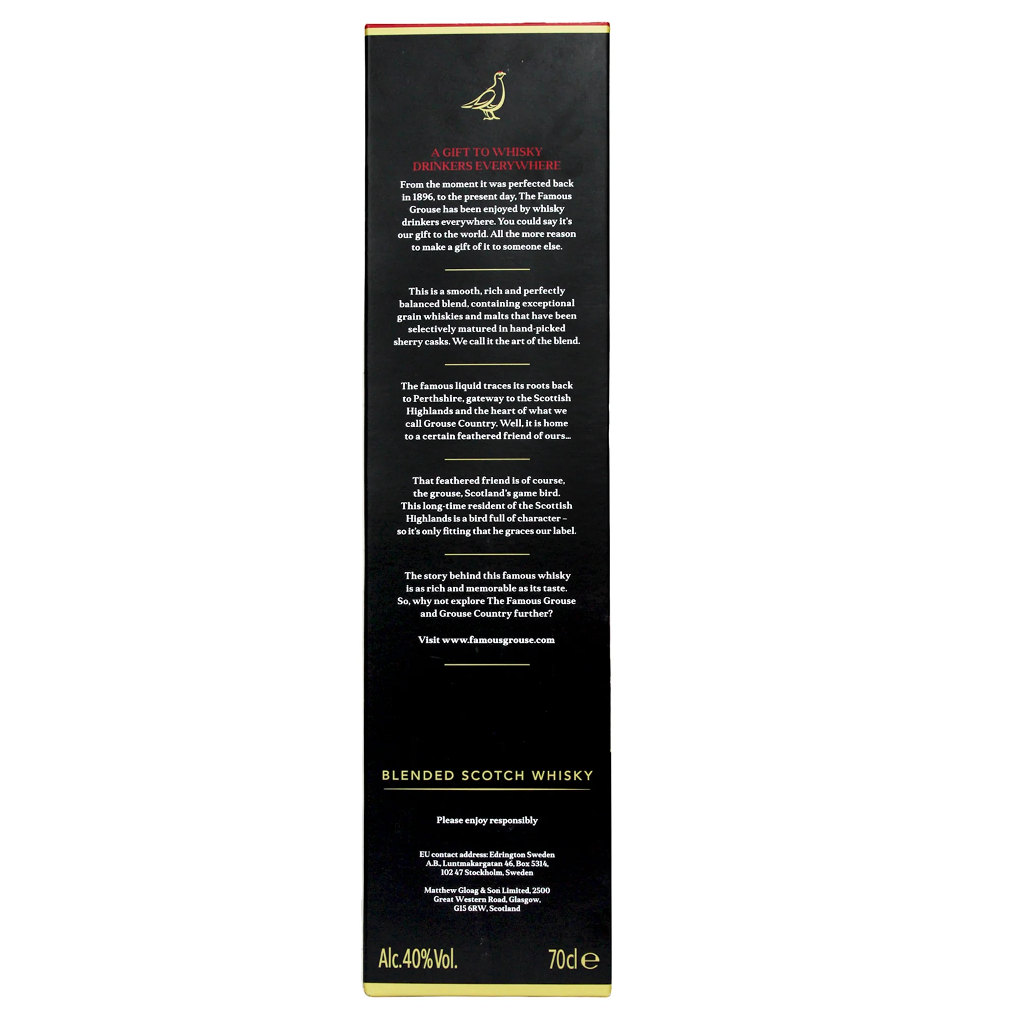 Whisky The Famous Grouse Finest X 700Ml - Image 4
