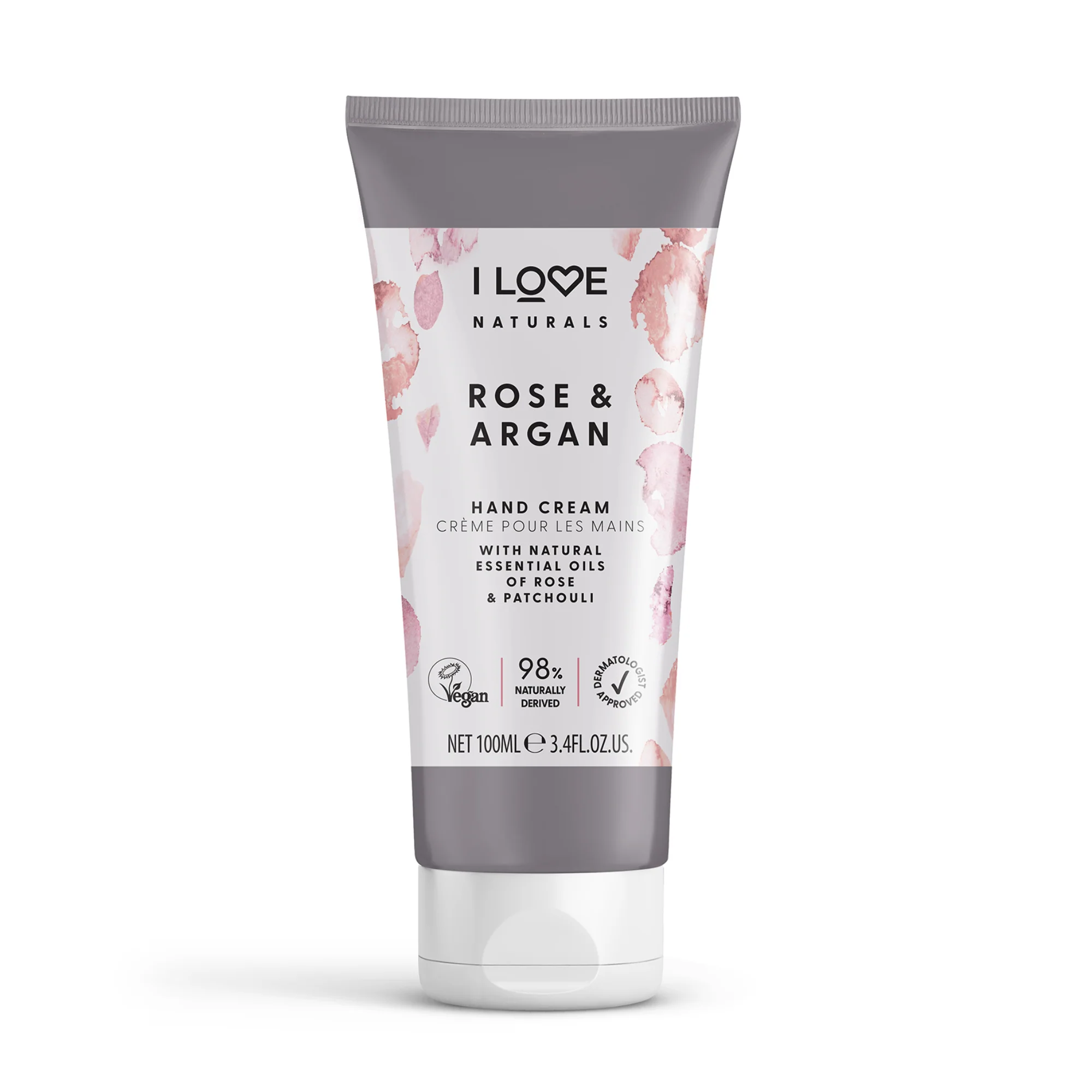 Crema De Manos I Love Naturals Rose Y Argan X 100Ml