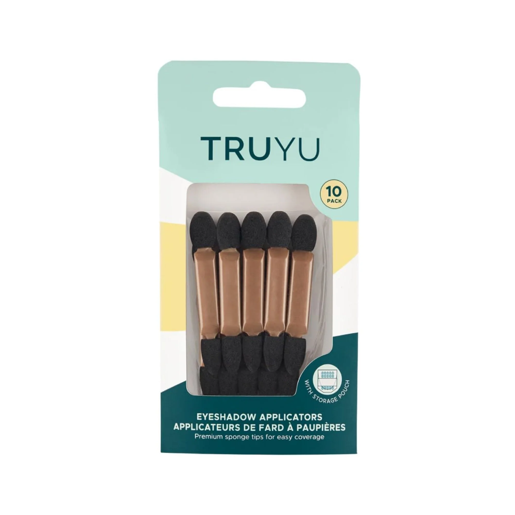 Aplicadores De Sombra Qvs Truyu Premium Eyeshadow