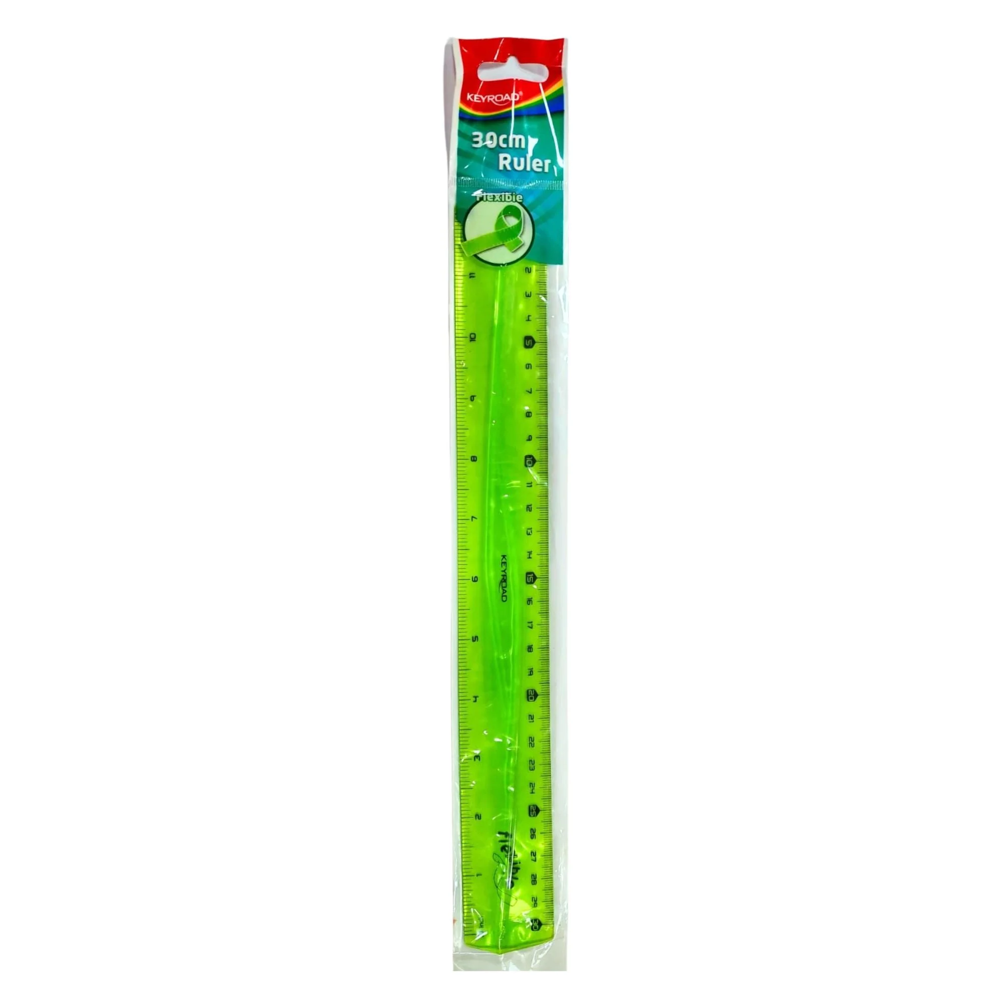 Regla Keyroad Plástica Flexible X 30Cm