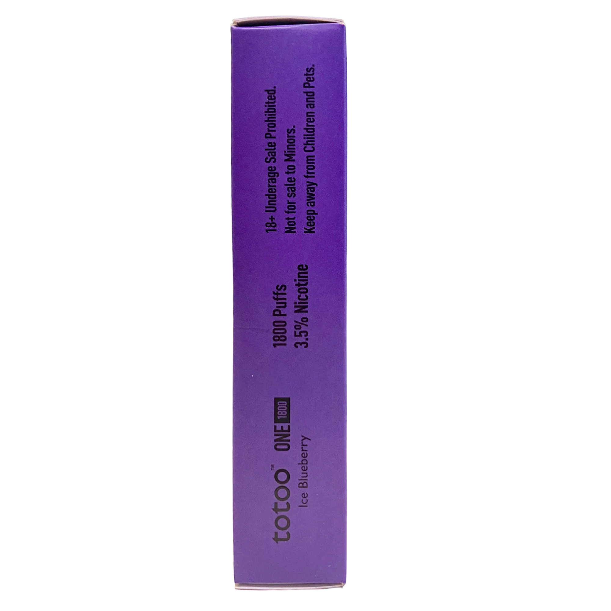Totoo One Ice Blueberry Vape 1800 Puffs - Image 4