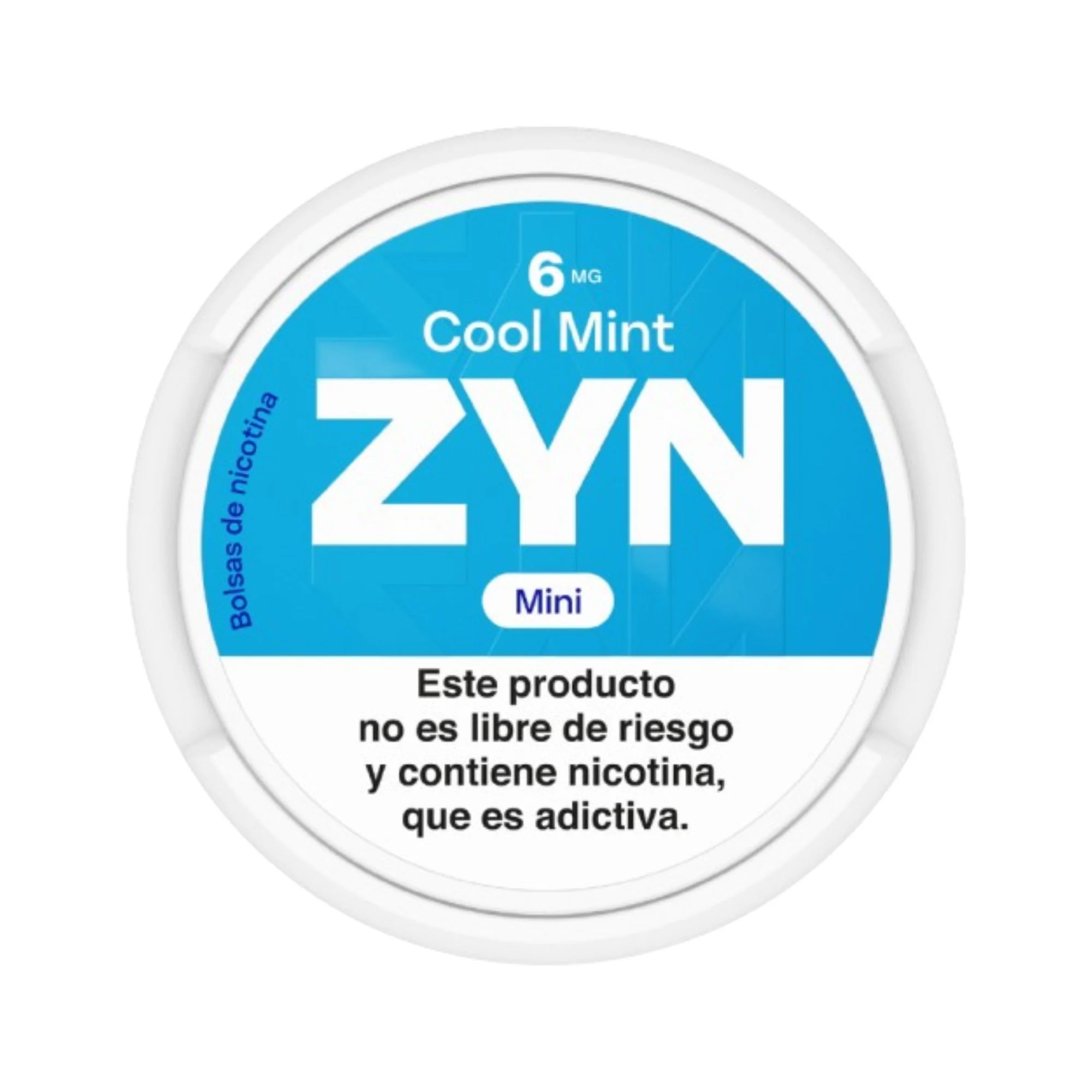 Bolsas De Nicotina Zyn Cool Mint Mini X 6Mg