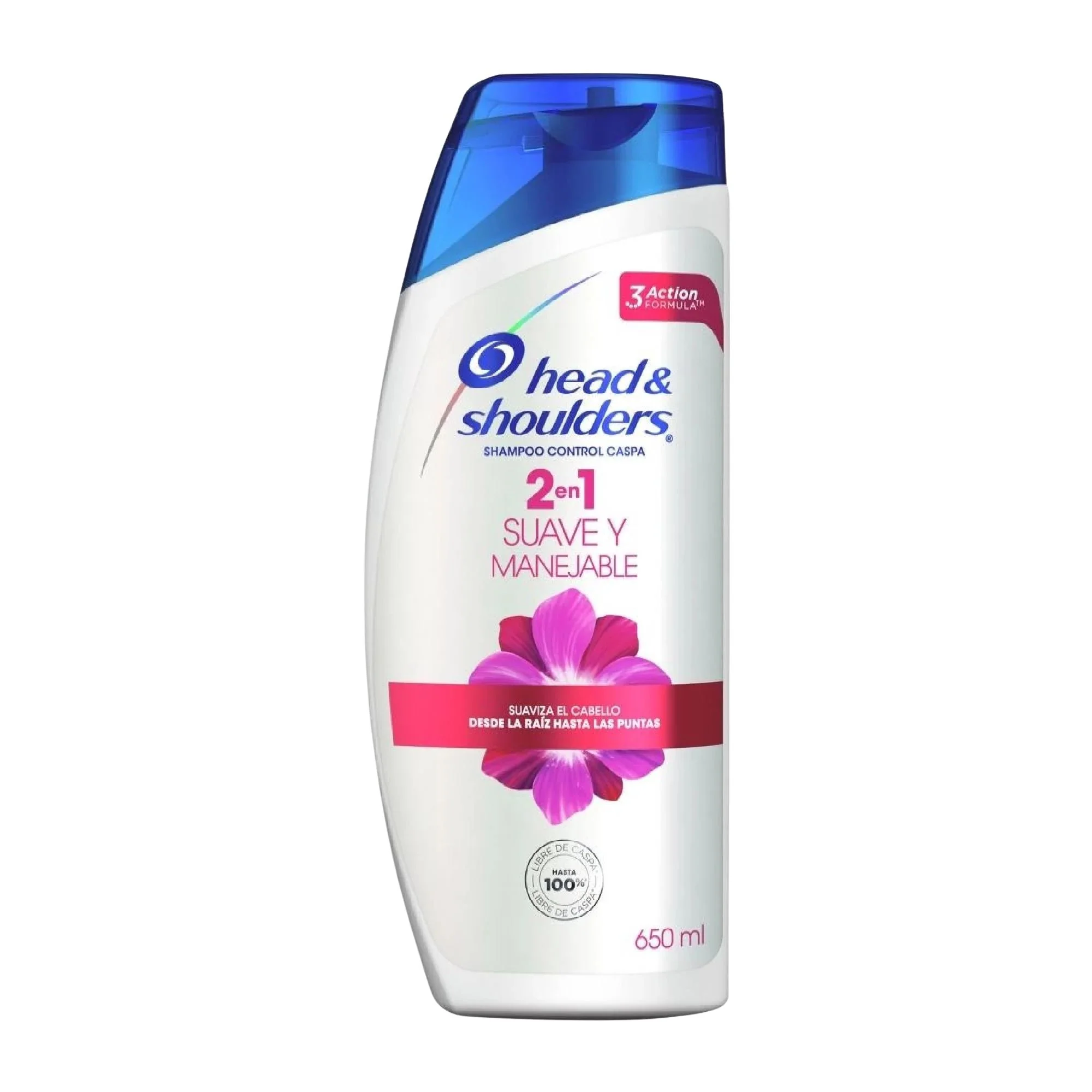Shampoo H&S Suave Y Manejable 2 En 1 X 650Ml
