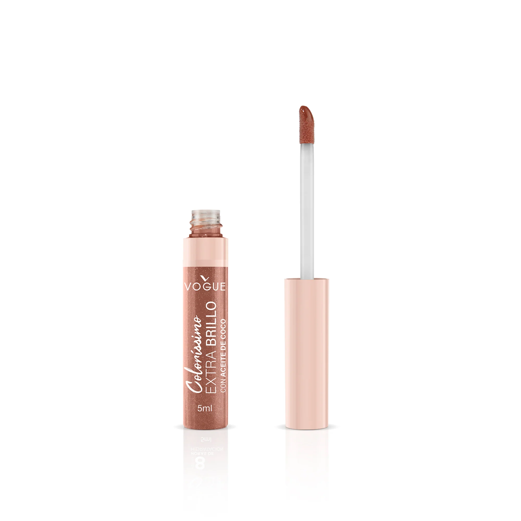Labial Liquido Vogue Colorissimo Extra Brillo Playa X 5Ml - Image 2