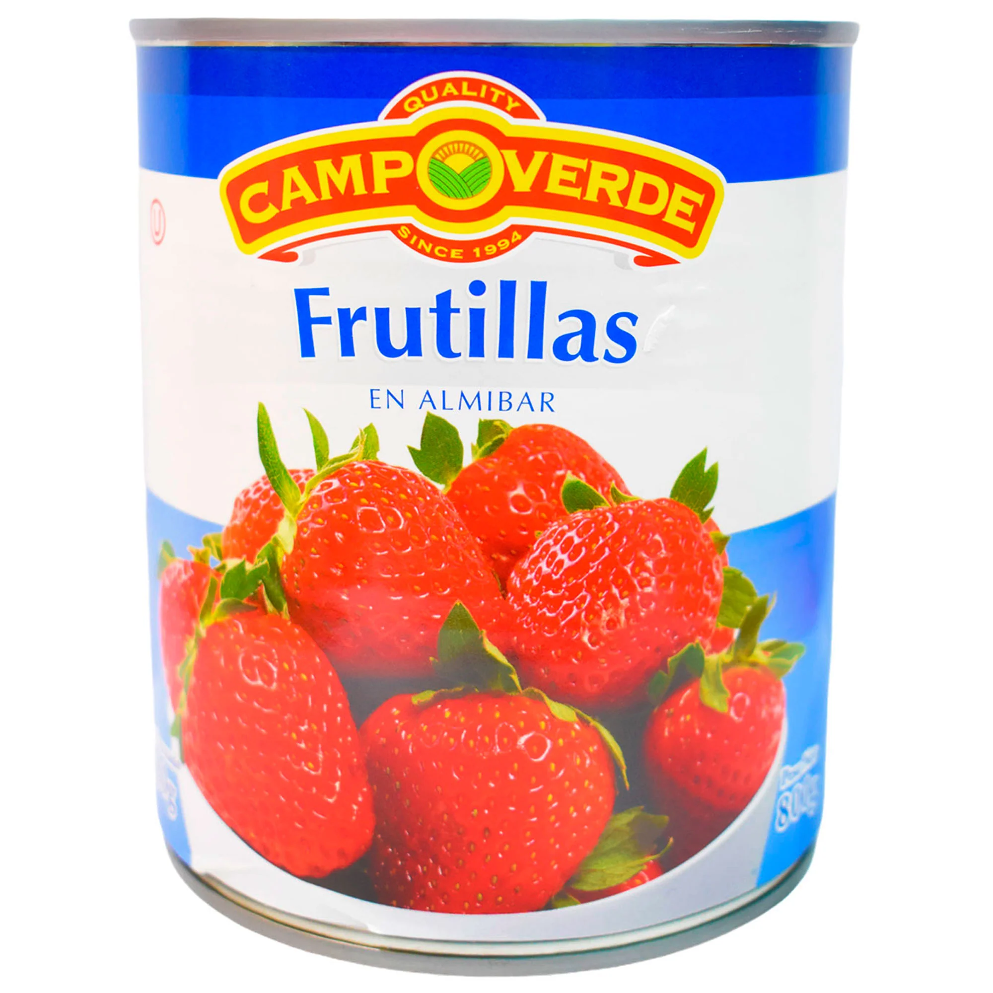 Frutillas Campo Verde En Almíbar X 830G