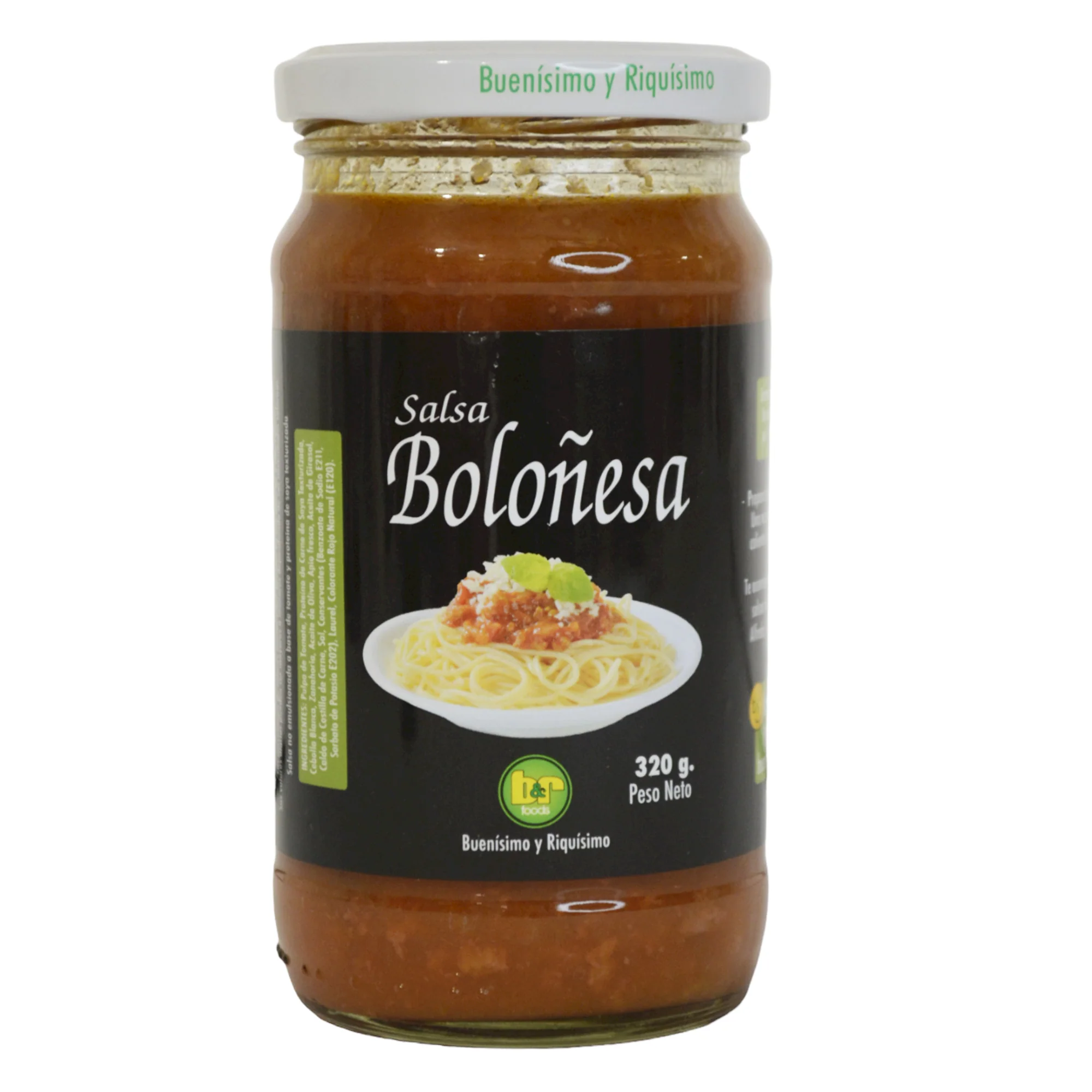 Salsa Byr Foods Boloñesa Con Carne Para Pastas X 360G