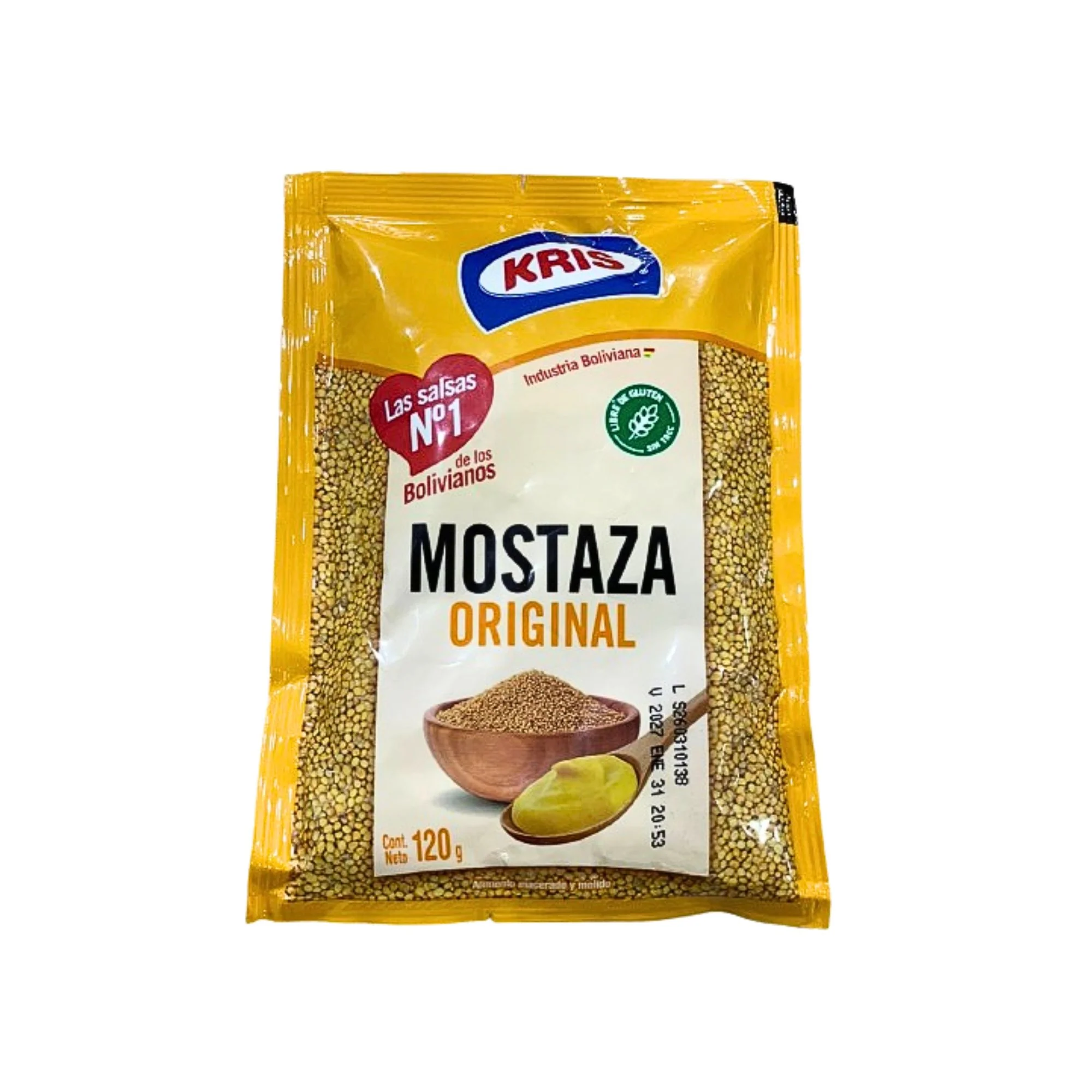Mostaza Sachet Kris Original X 120G