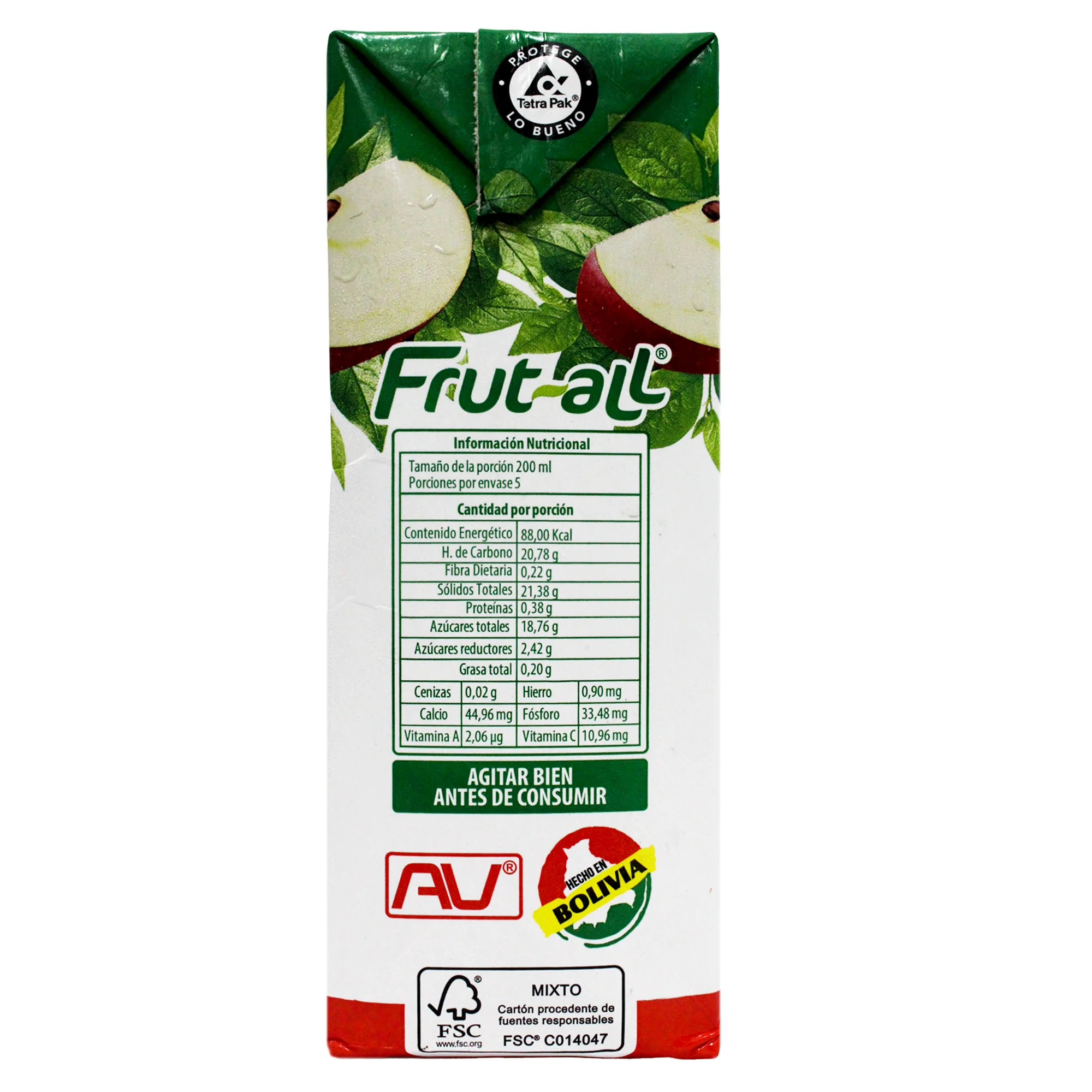 Néctar Frut-All Light Manzana X 1 L - Image 4