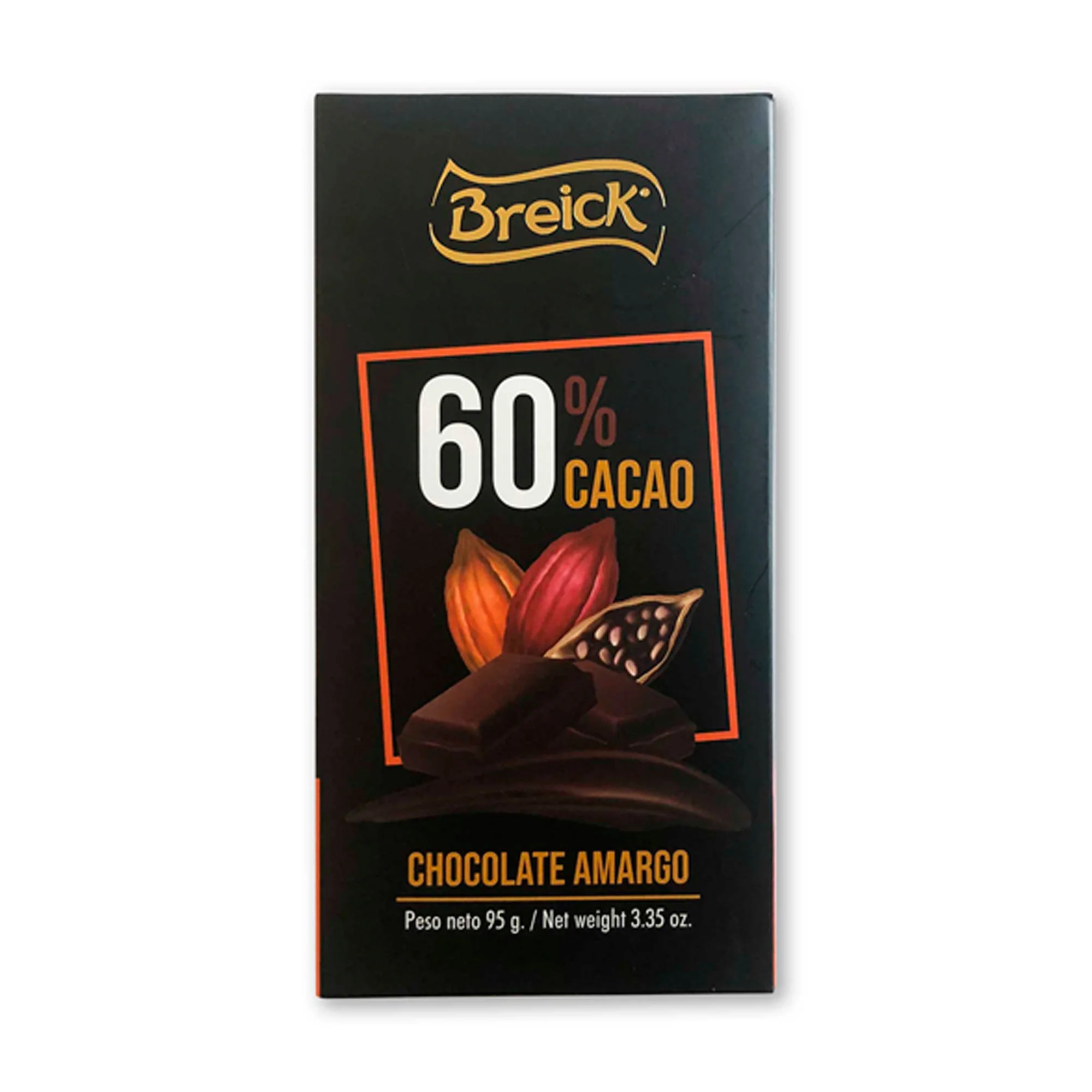 Breick Chocolate Amargo 60 X 95G
