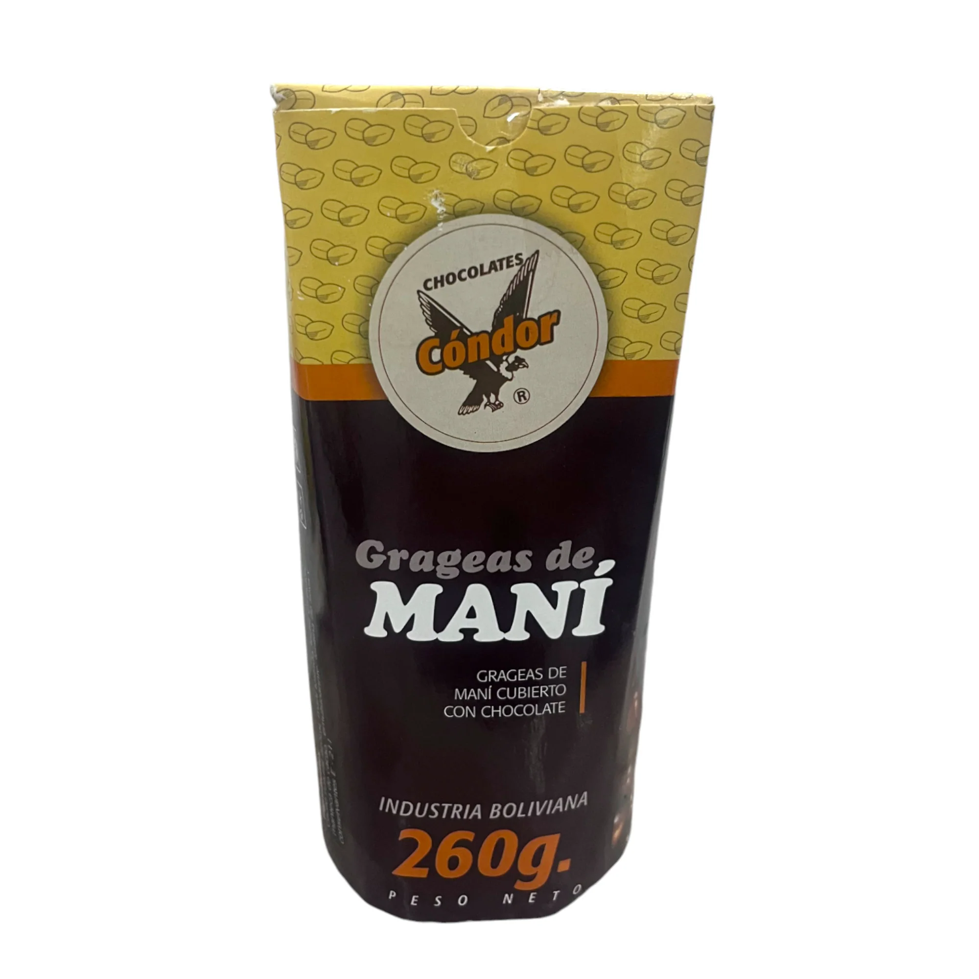 Grageas De Maní Cubiertas Con Chocolate X 260G