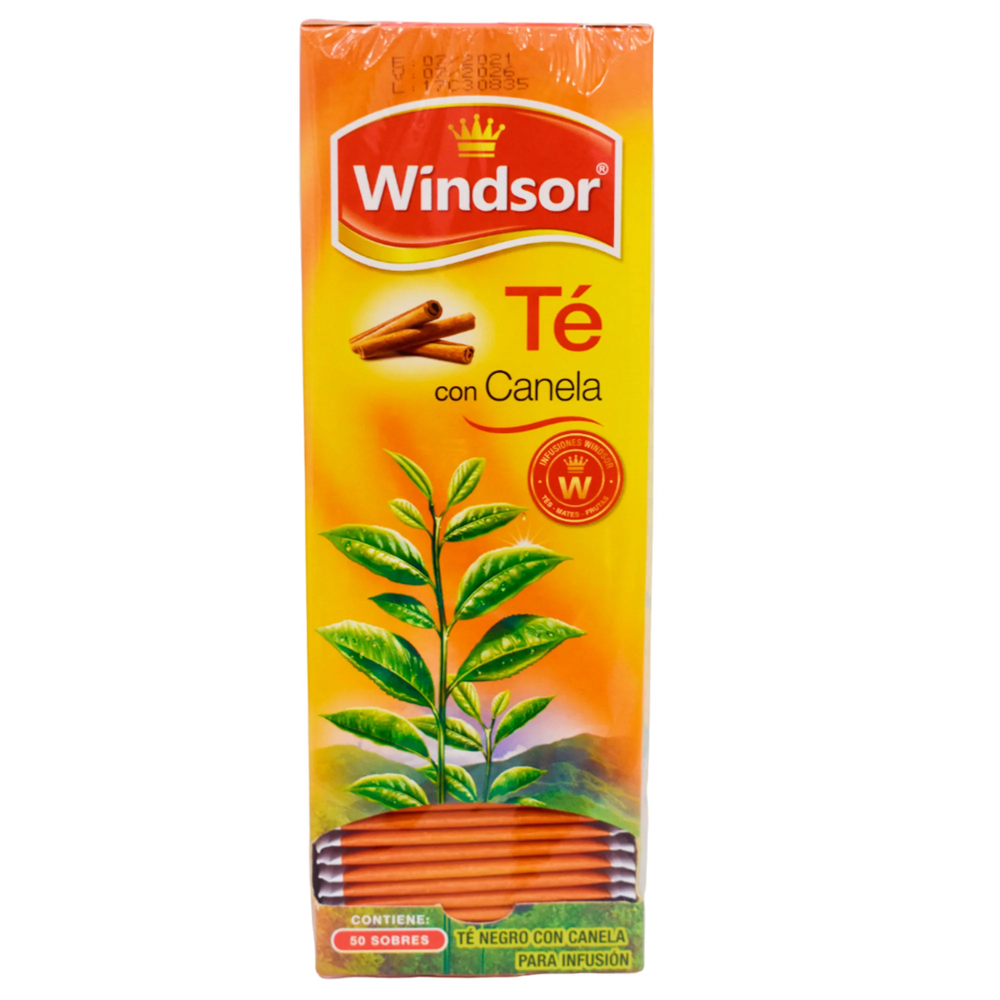 Té Windsor Con Canela X 50 Unidades