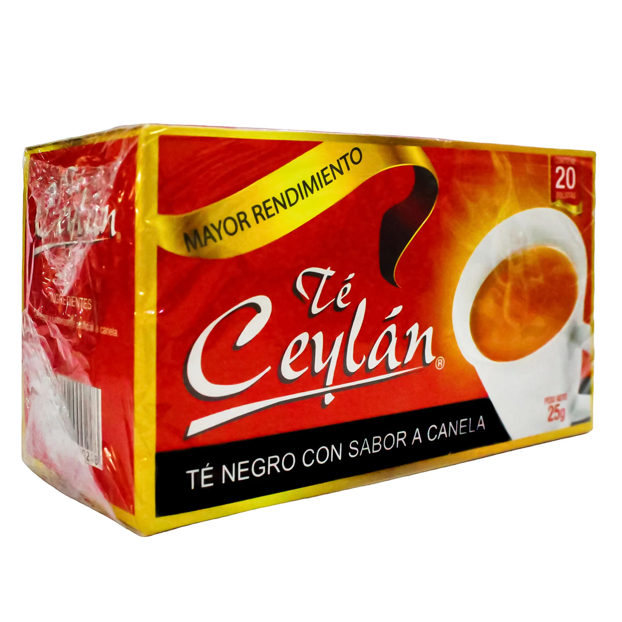 Té Ceylan Negro Sabor Canela X 20 Unidades - Image 2