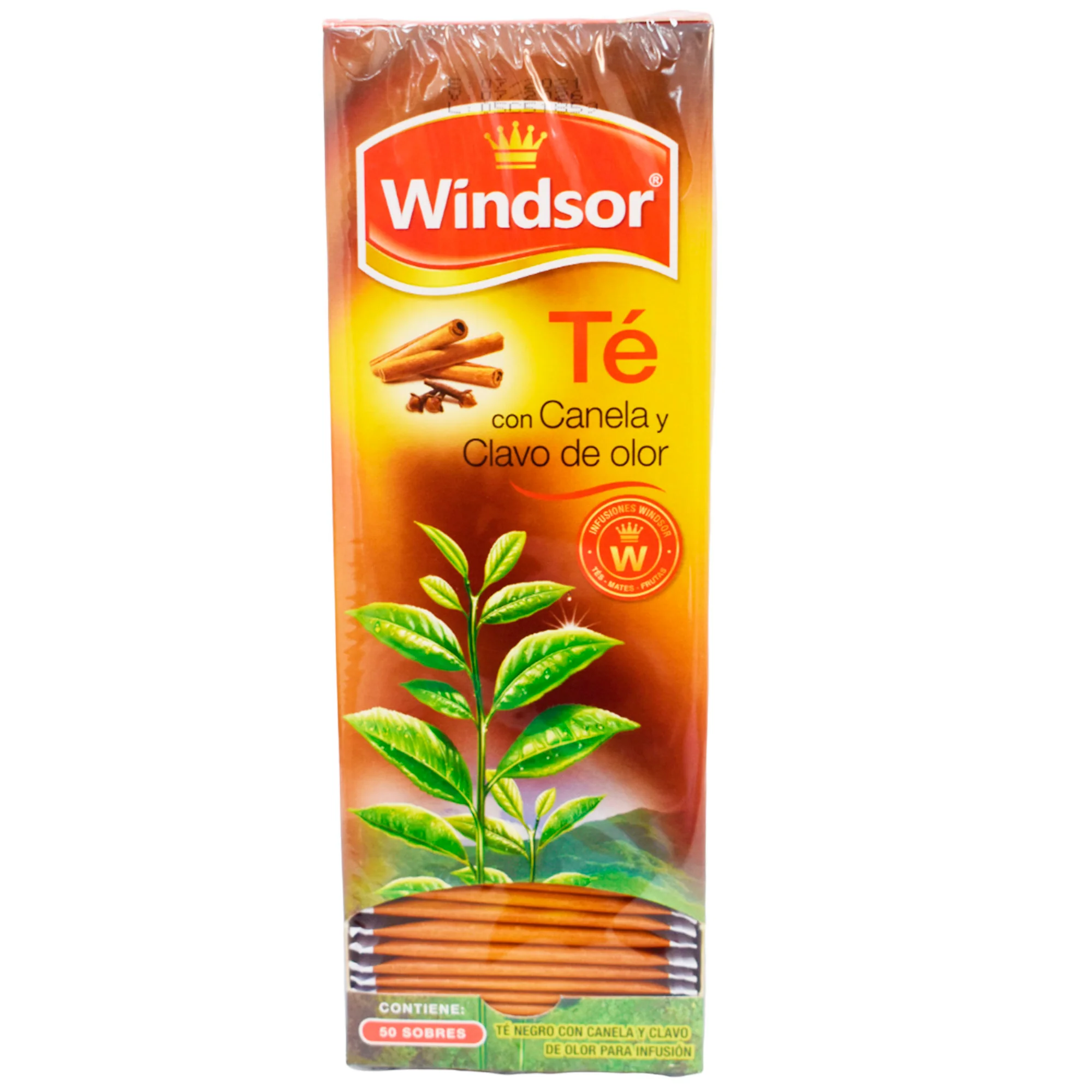 Té Windsor Con Canela Y Clavo De Olor X 50 Unidades