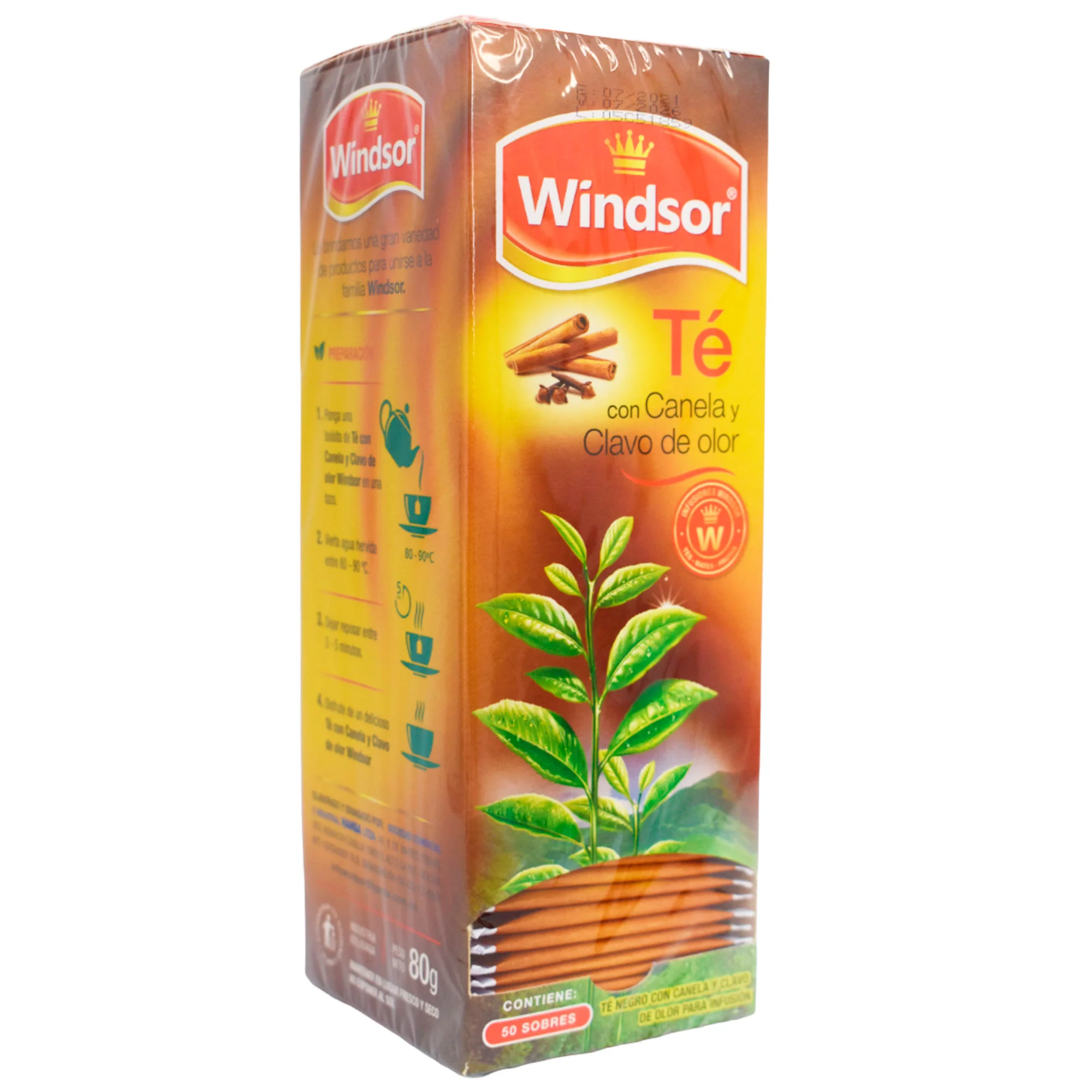 Té Windsor Con Canela Y Clavo De Olor X 50 Unidades - Image 2