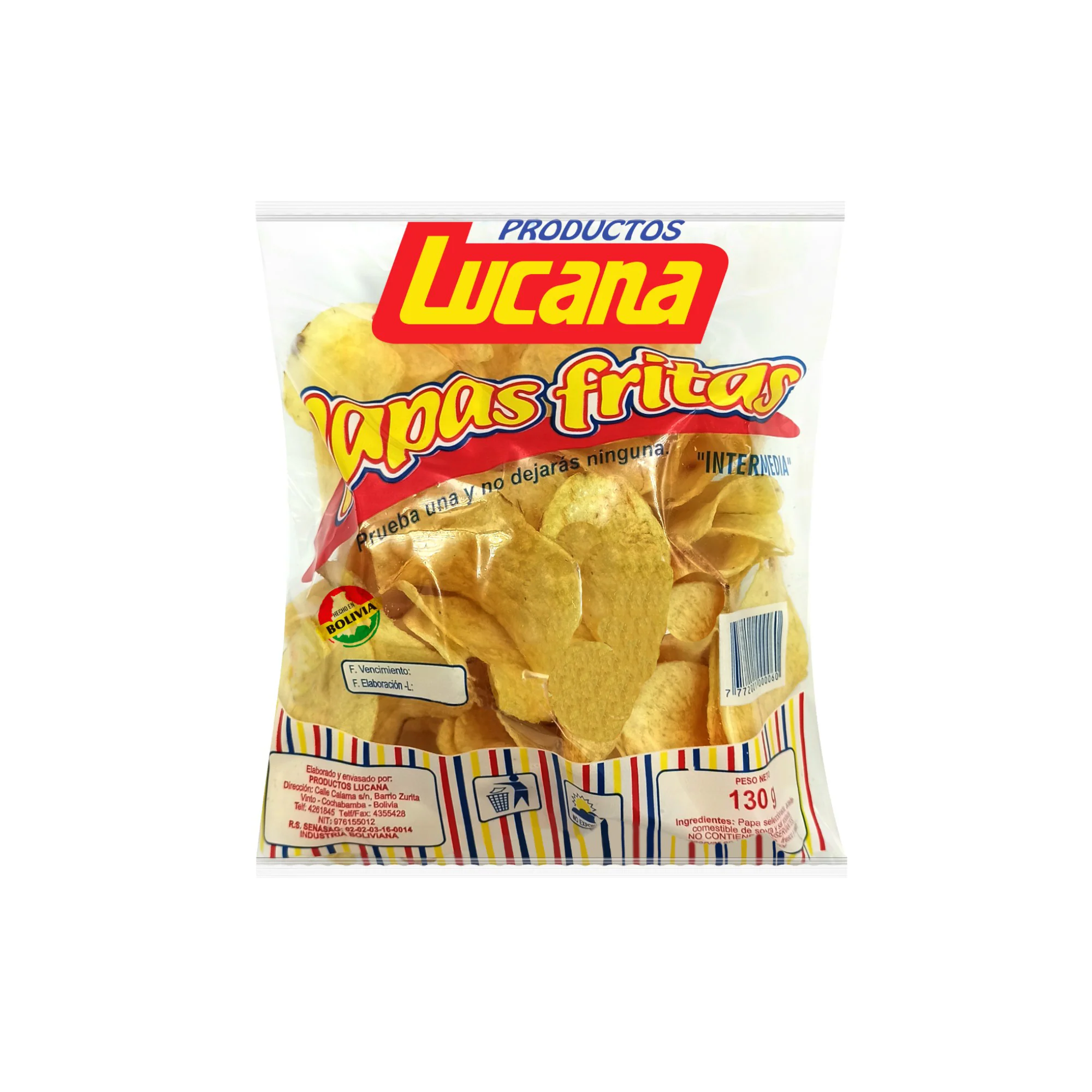 Papas Fritas Lucana Intermedia X 130G