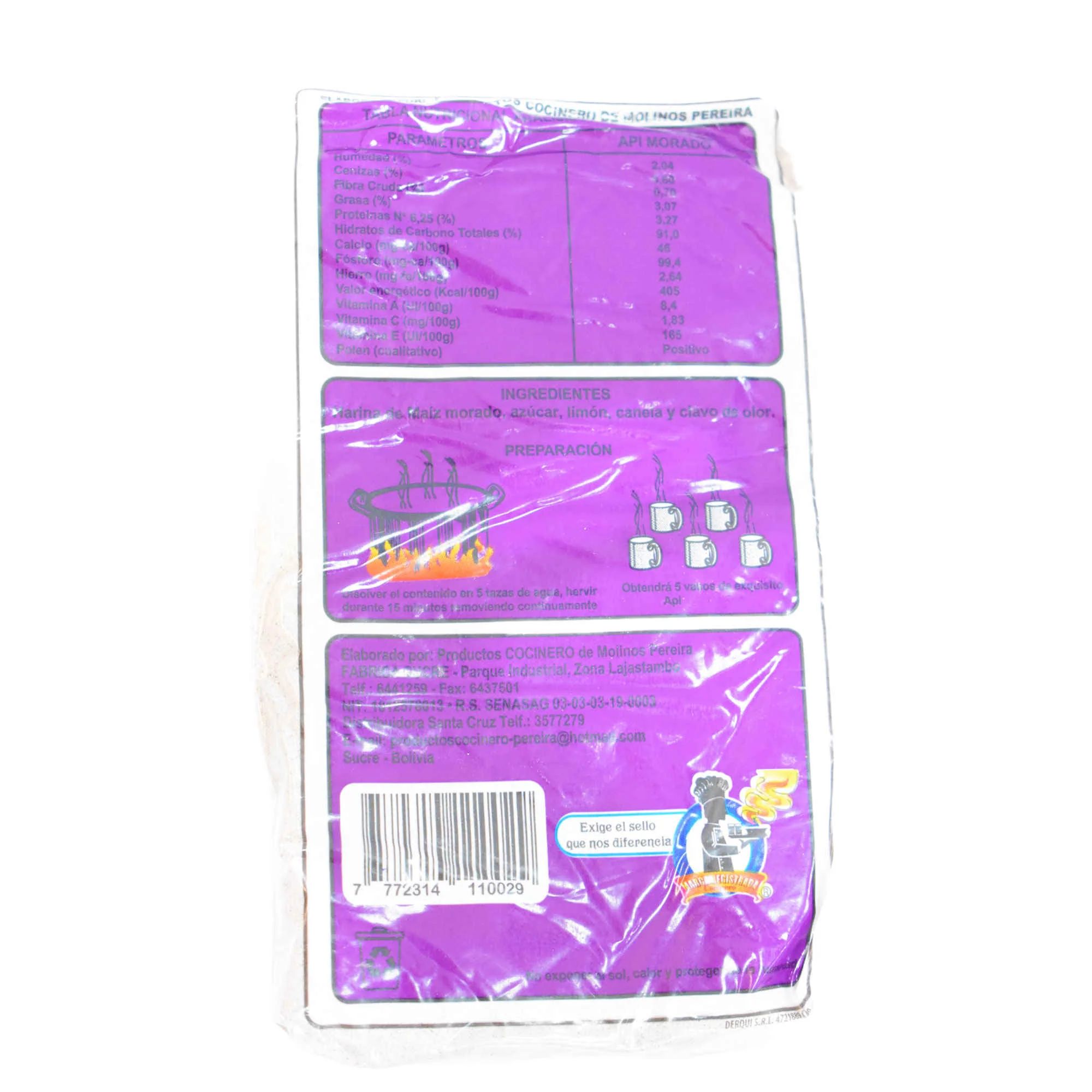 Api Cocinero Morado En Polvo X 200G - Image 2