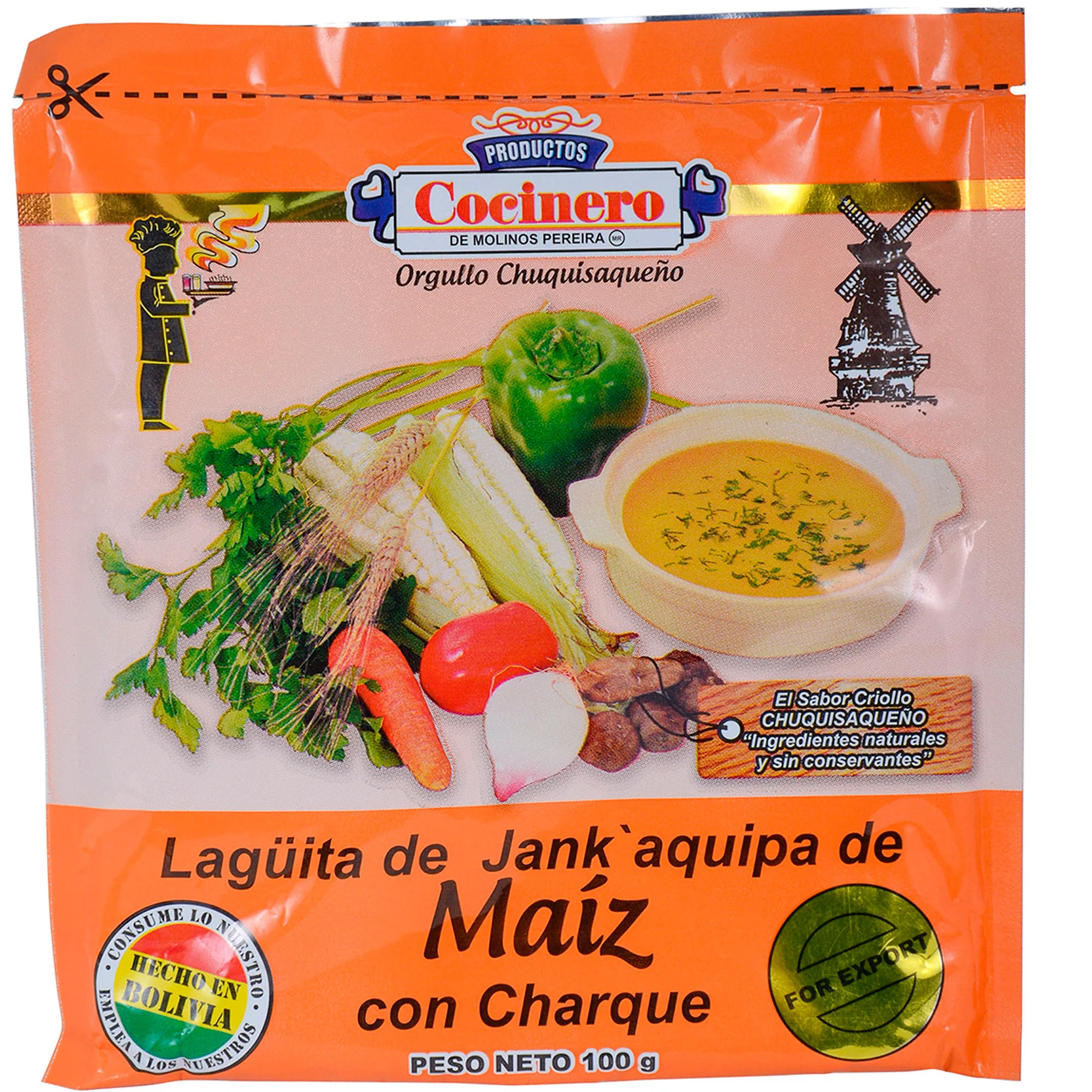 Lagua De Maíz Cocinero X 100G