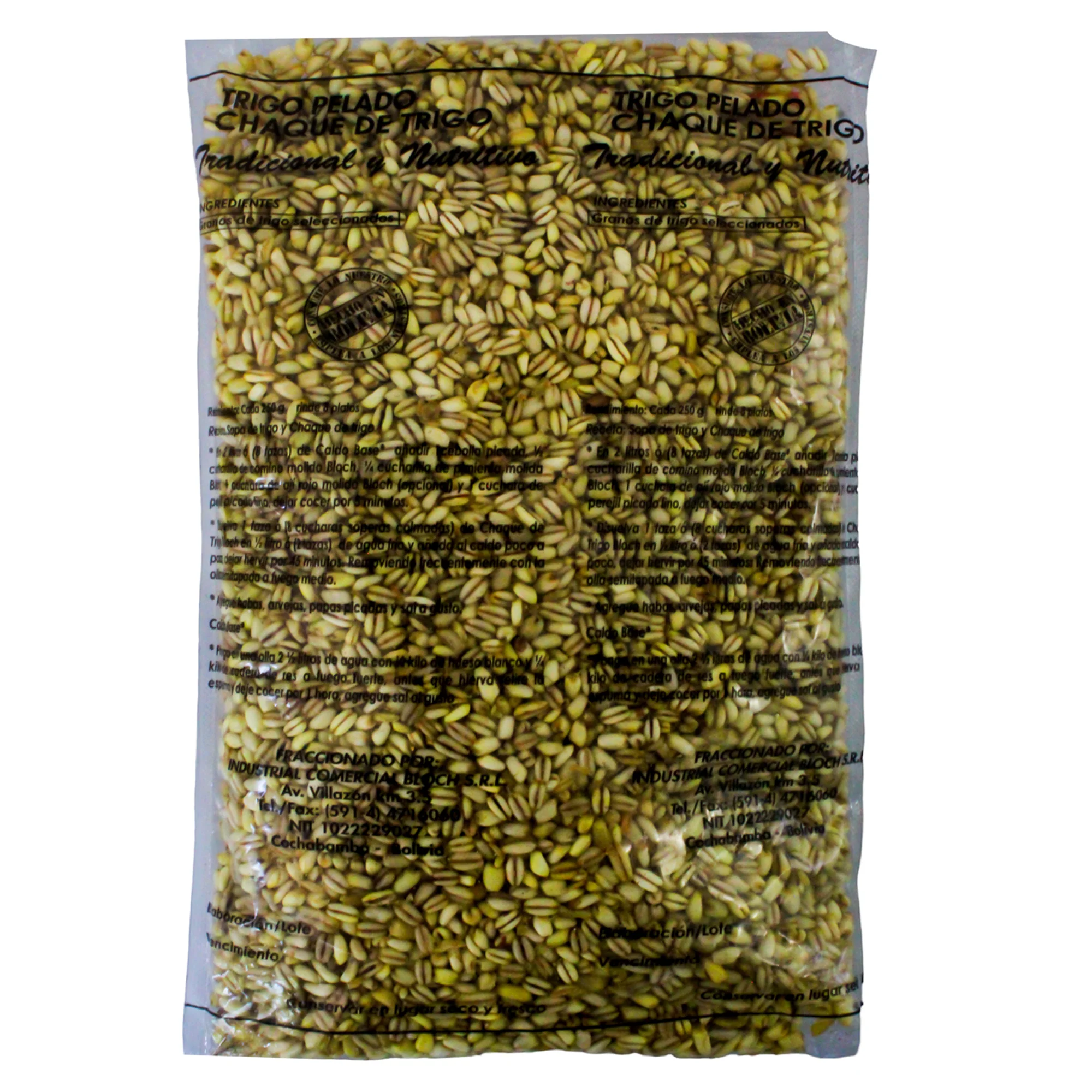 Trigo Pelado Bloch Bolsa X 400G - Image 2