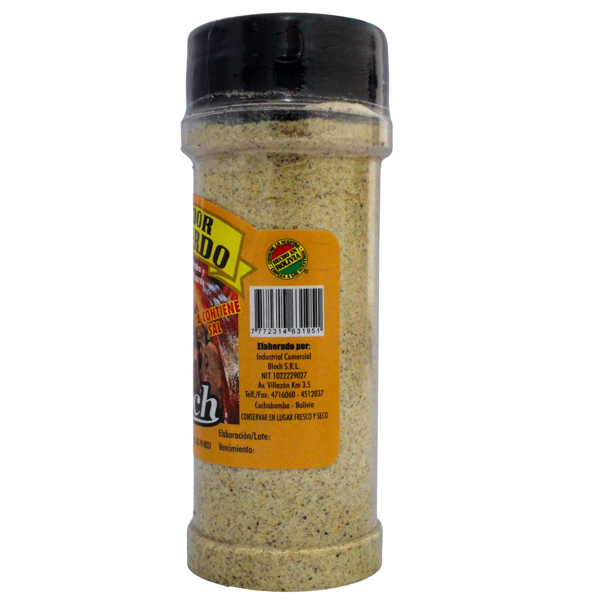 Sazonador Para Cerdo Bloch Frasco X 90G - Image 2
