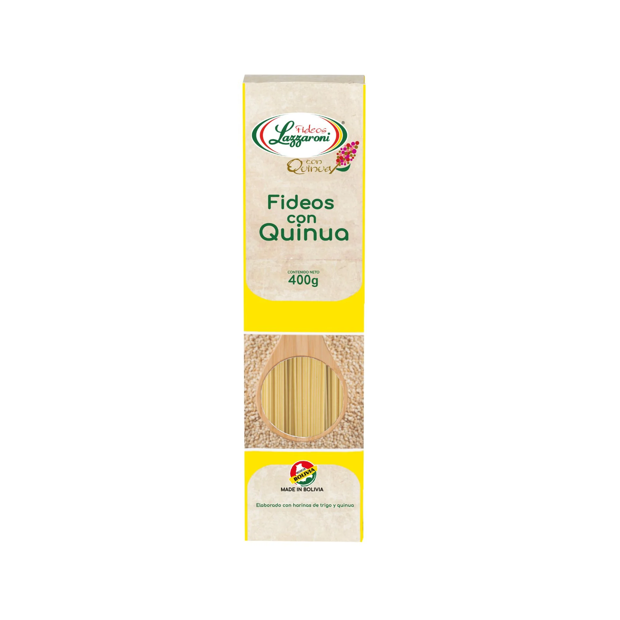 Fideos Largos Lazzaroni Con Quinua X 400G