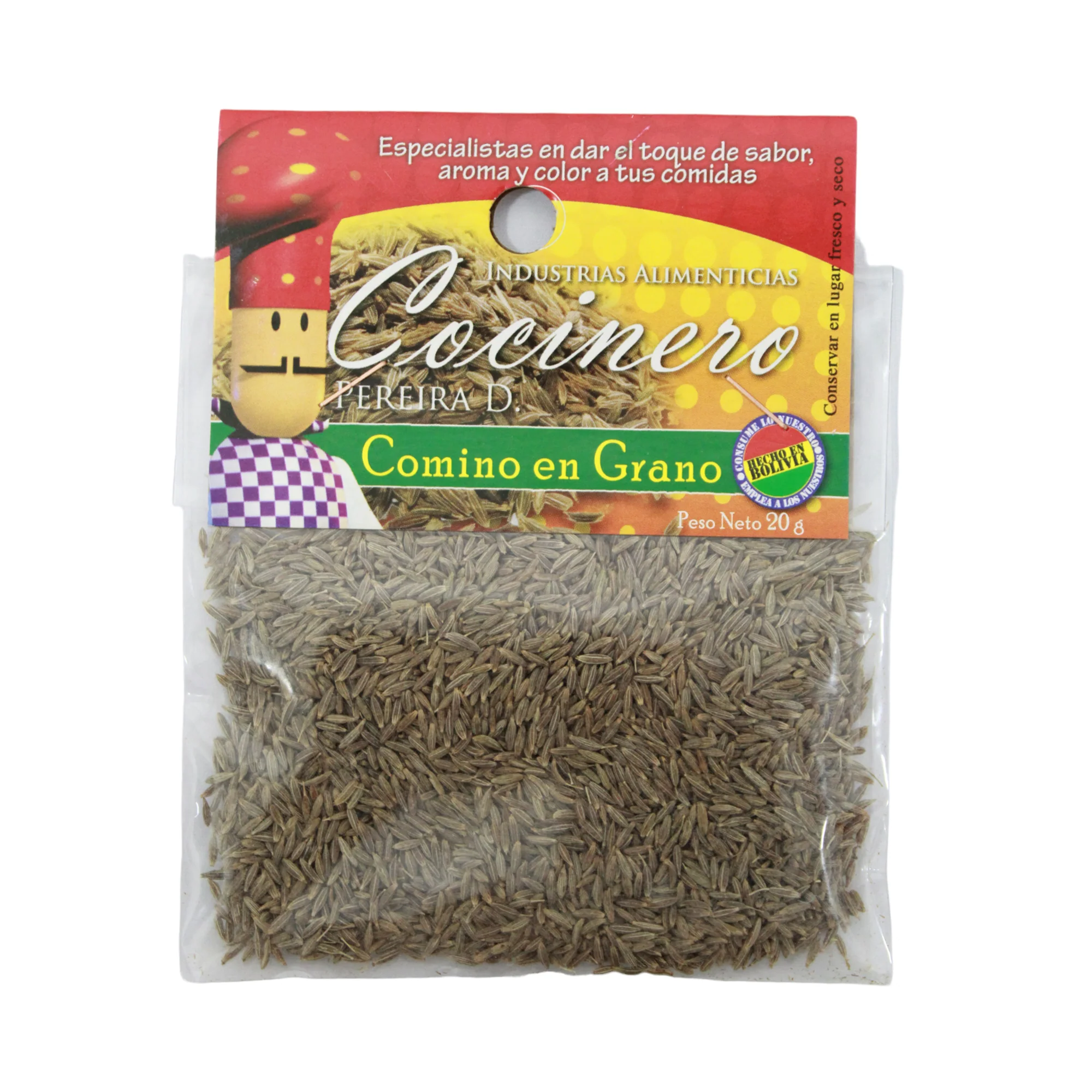 Comino Cocinero En Grano Bolsa X 30G