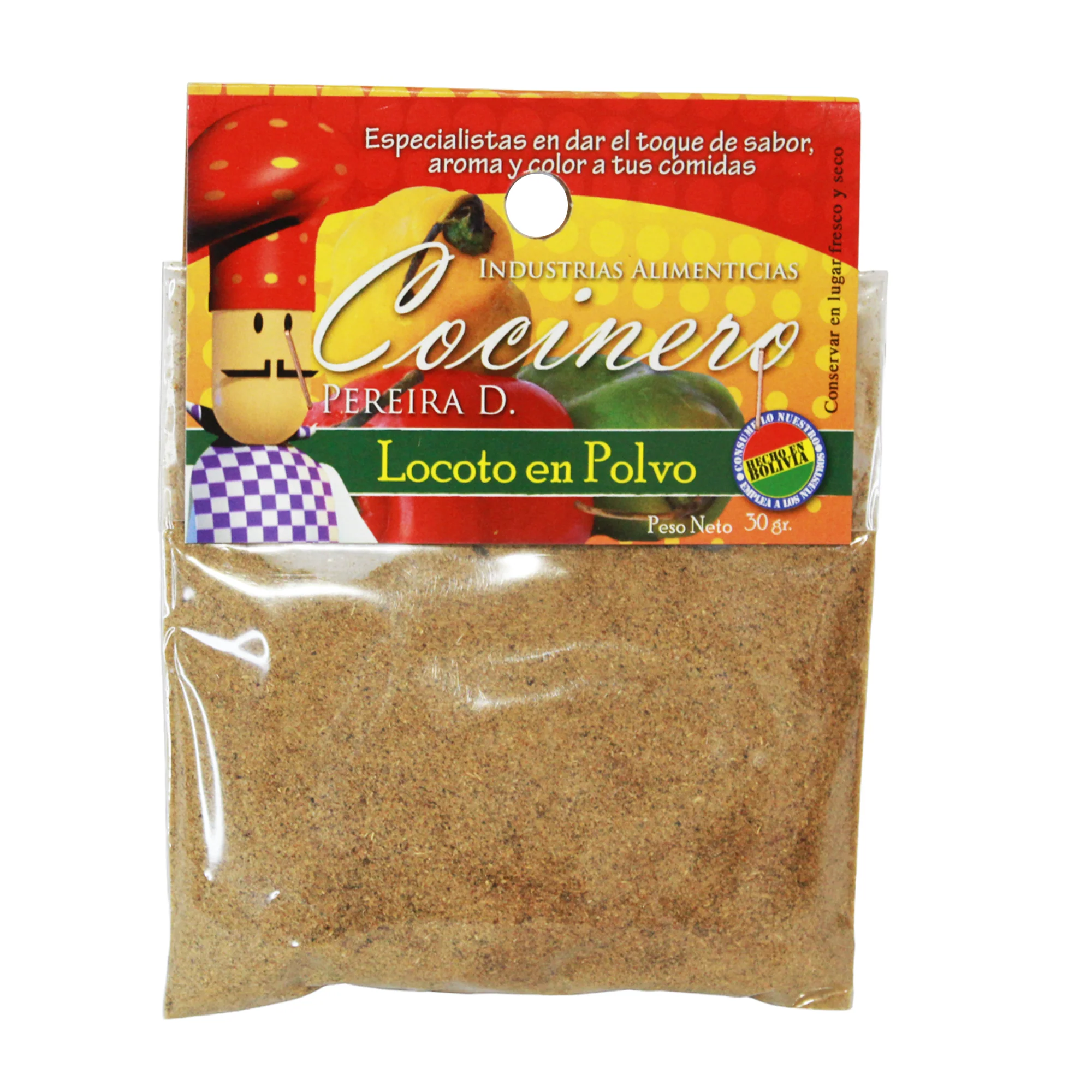 Locoto Cocinero En Polvo Bolsa X 30G
