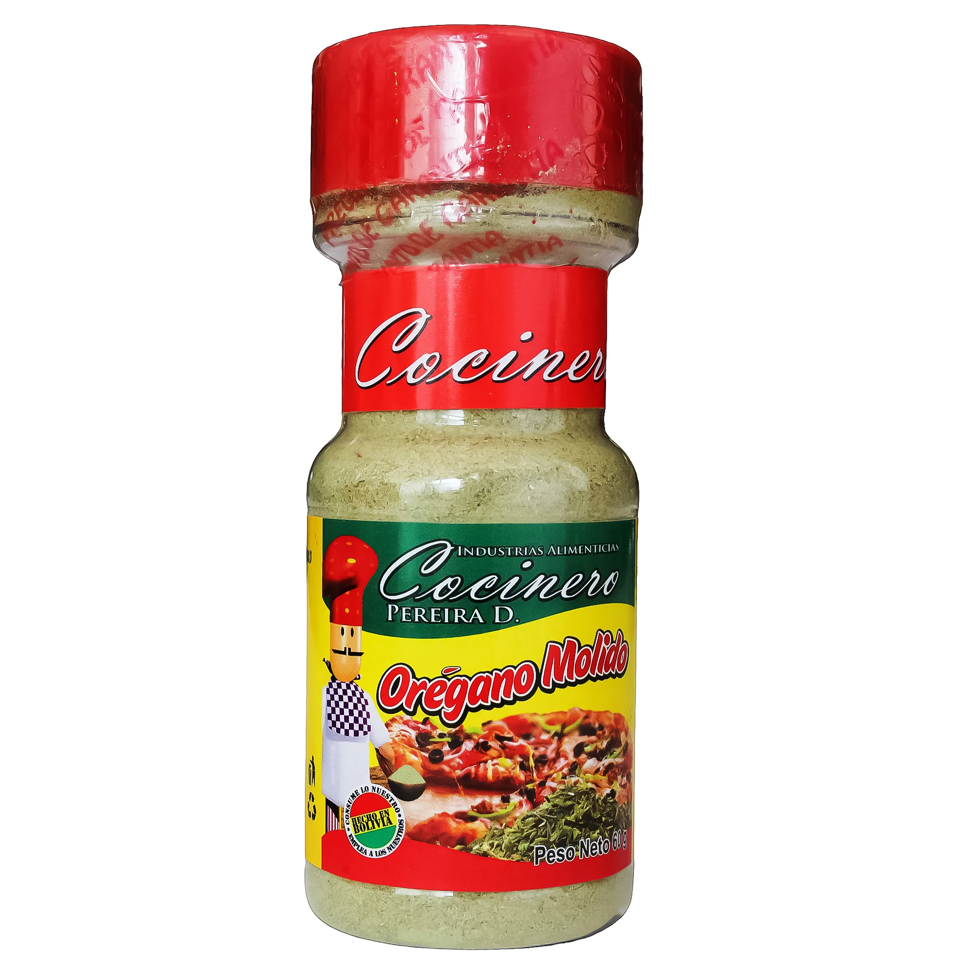 Orégano Cocinero Molido Frasco X 60G