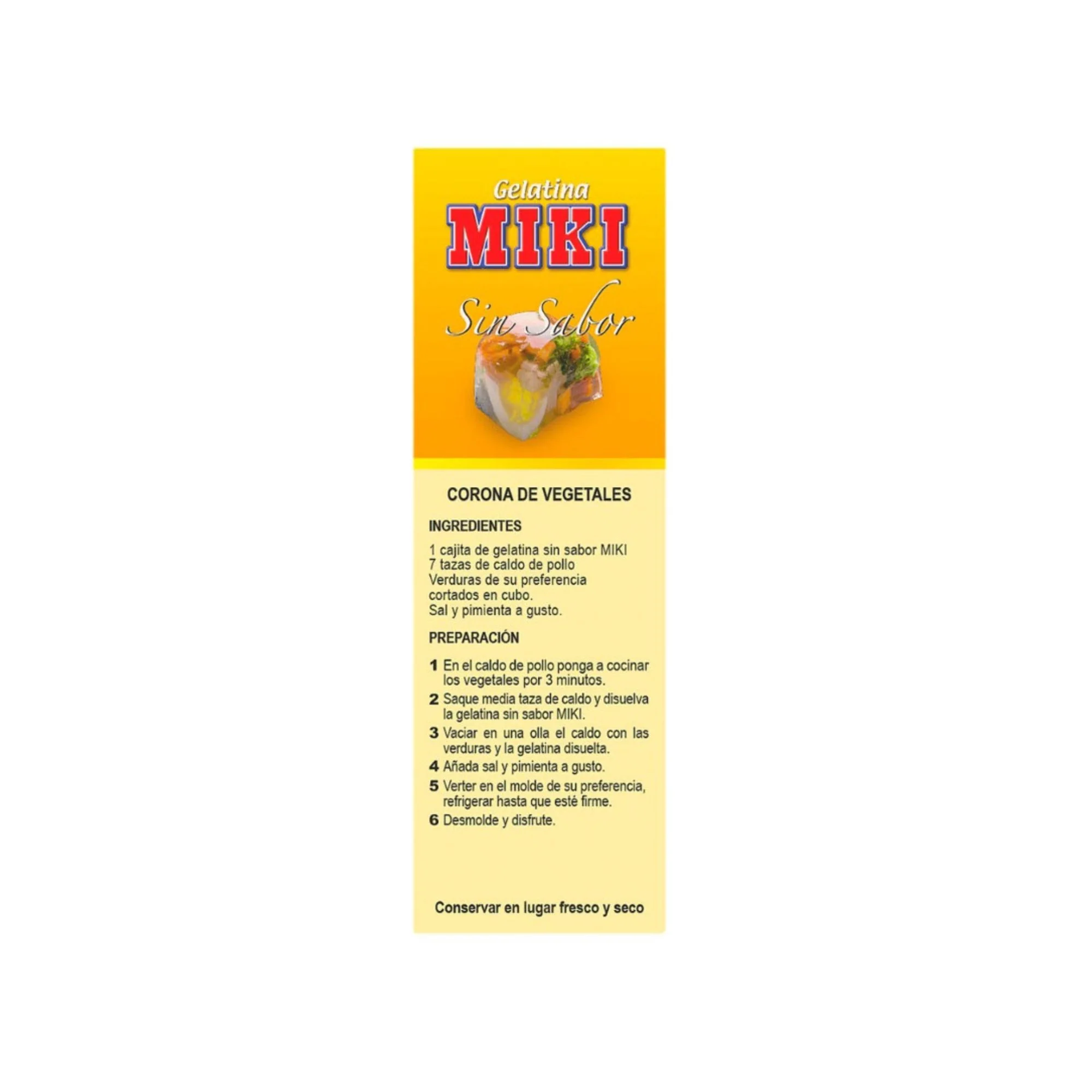 Gelatina Miki Sin Sabor X 40G - Image 3