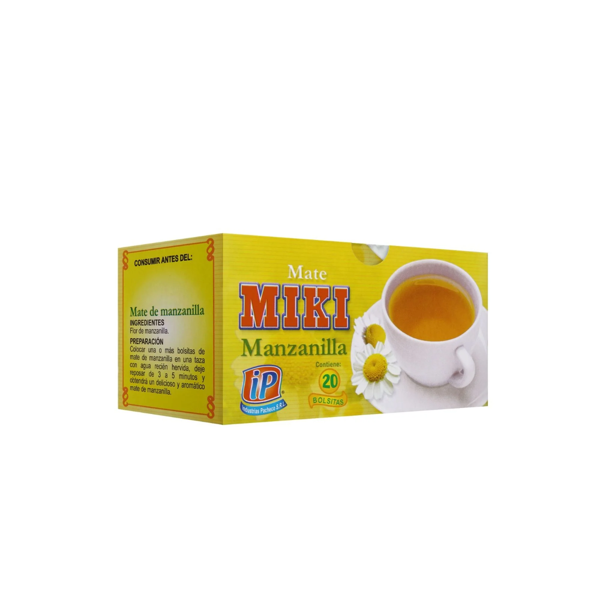 Mate Miki De Manzanilla X 20 Unidades - Image 2