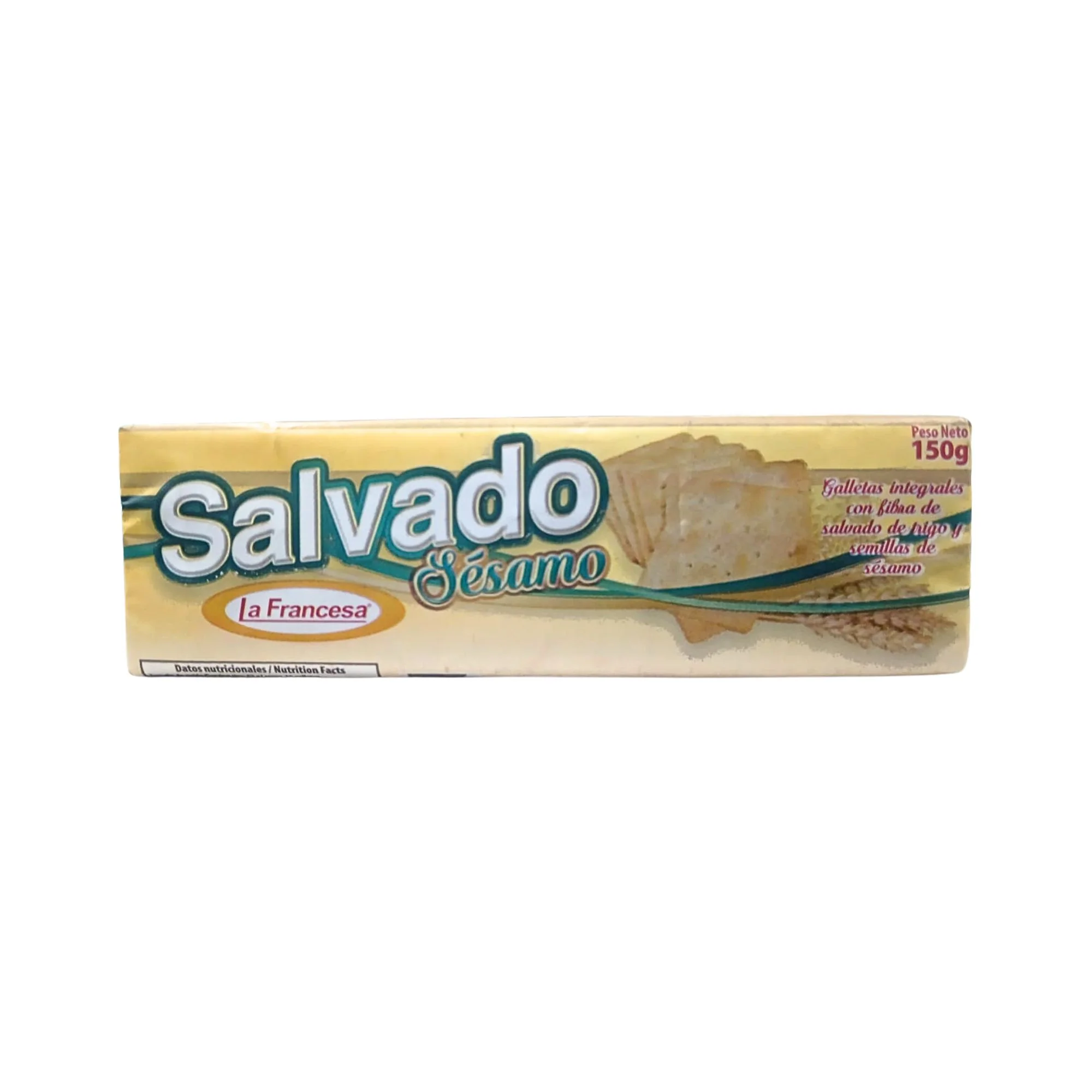 Salvado Galleta Integral La Francesa Sésamo X 150G