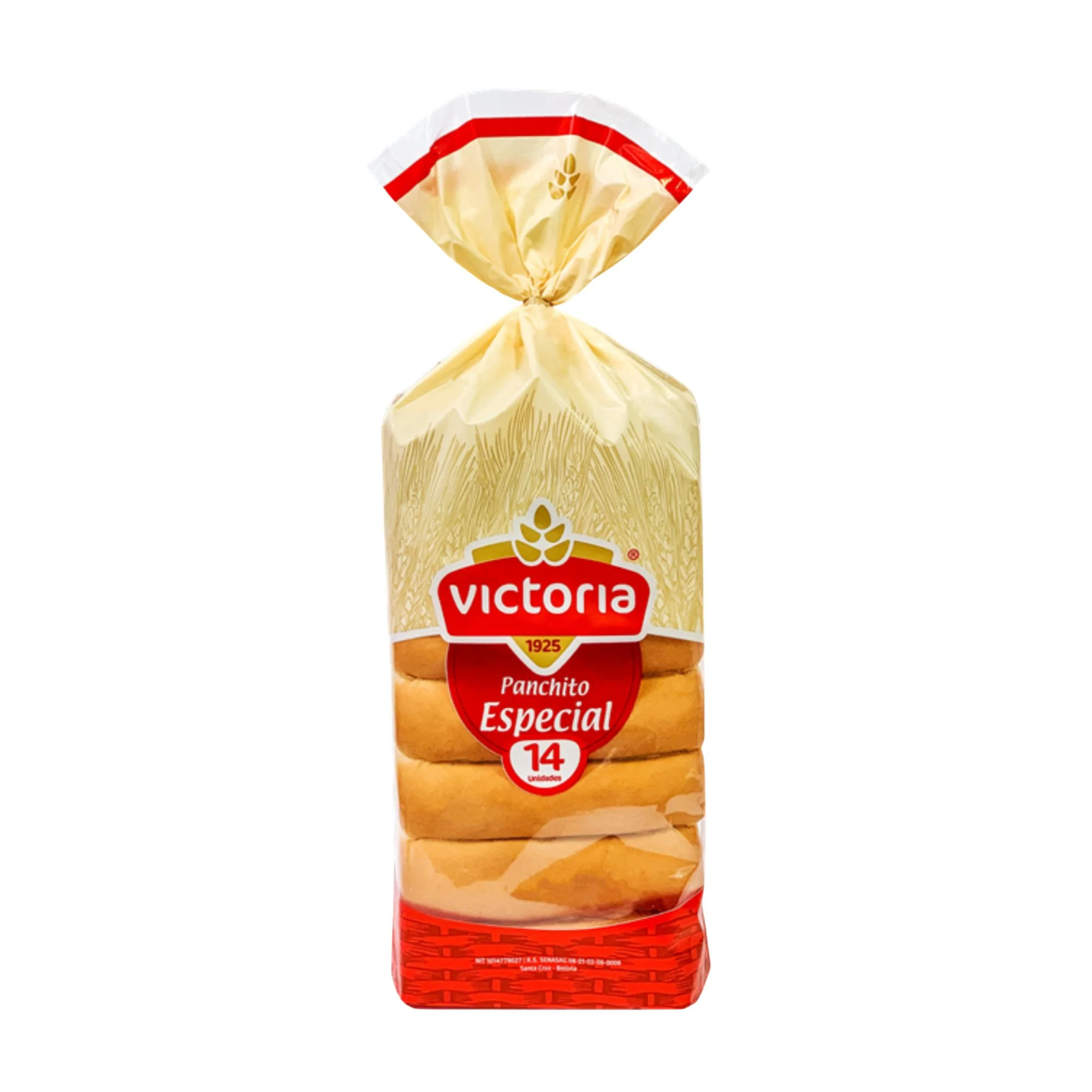 Pan Para Panchito Victoria Especial X 14 Unidades