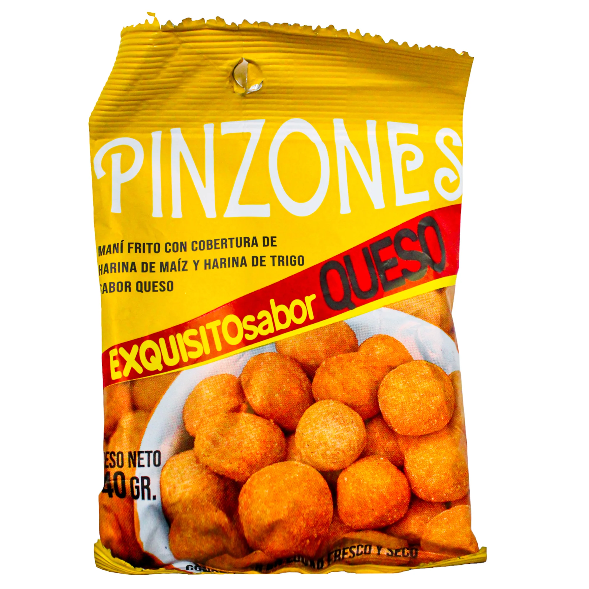 Mani Frito Pinzones Queso X 40G