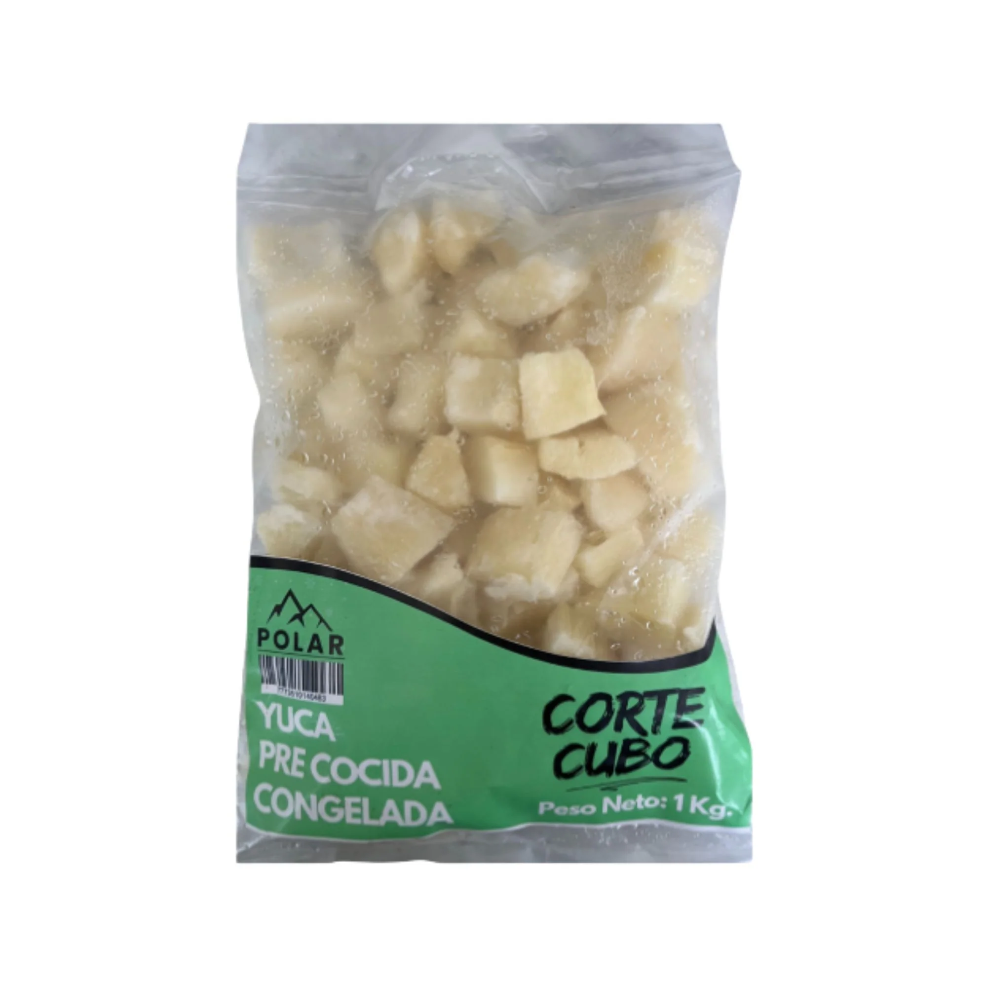 Yuca Precocida Polar Corte Cubo X 1Kg