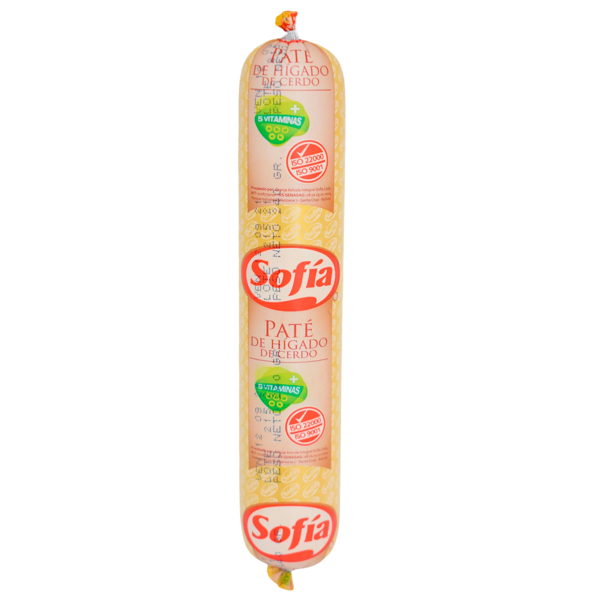 Pate Hígado De Cerdo Sofía 240G