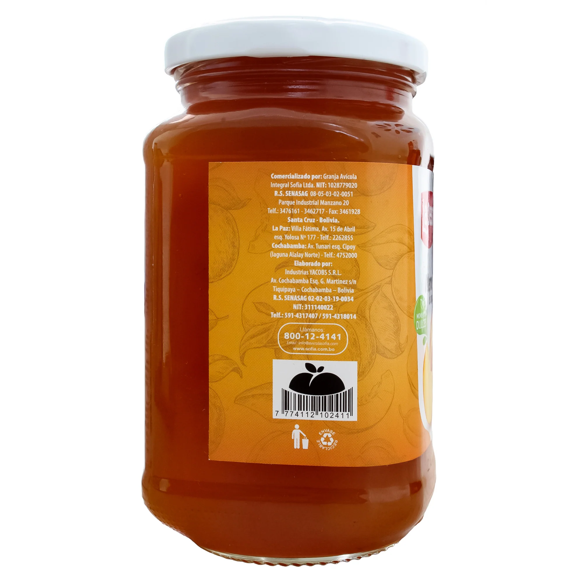 Mermelada La Despensa De Durazno X 500G - Image 3