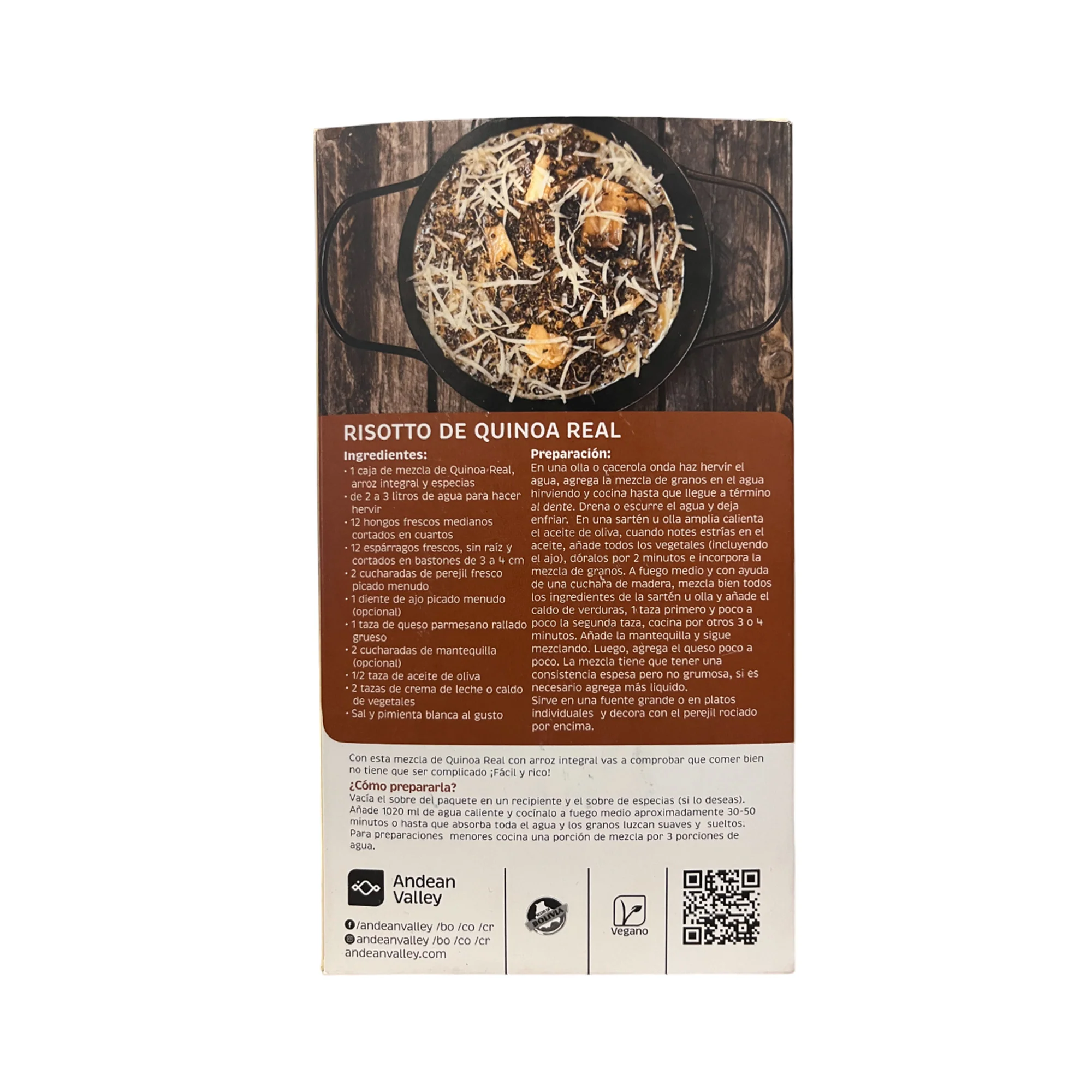 Arroz Integral Y Especias Andean Valley X 340G - Image 2