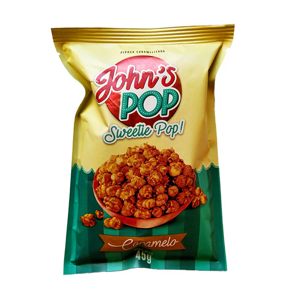 Johns Pop Pipocas Caramelo X 45G