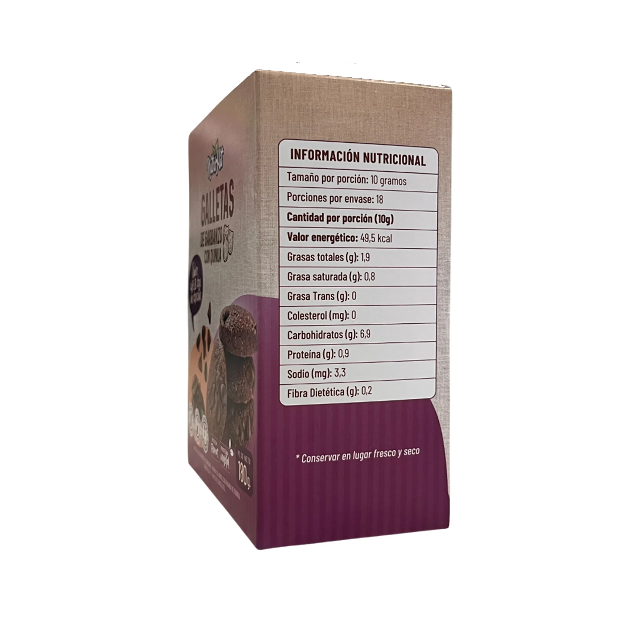 Galleta De Garbanzo Nutrihit Café Y Chips Chocolate X 180G - Image 2