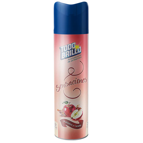 Aromatizante Todo Brillo Sensaciones Manzana Canela X 360Cc