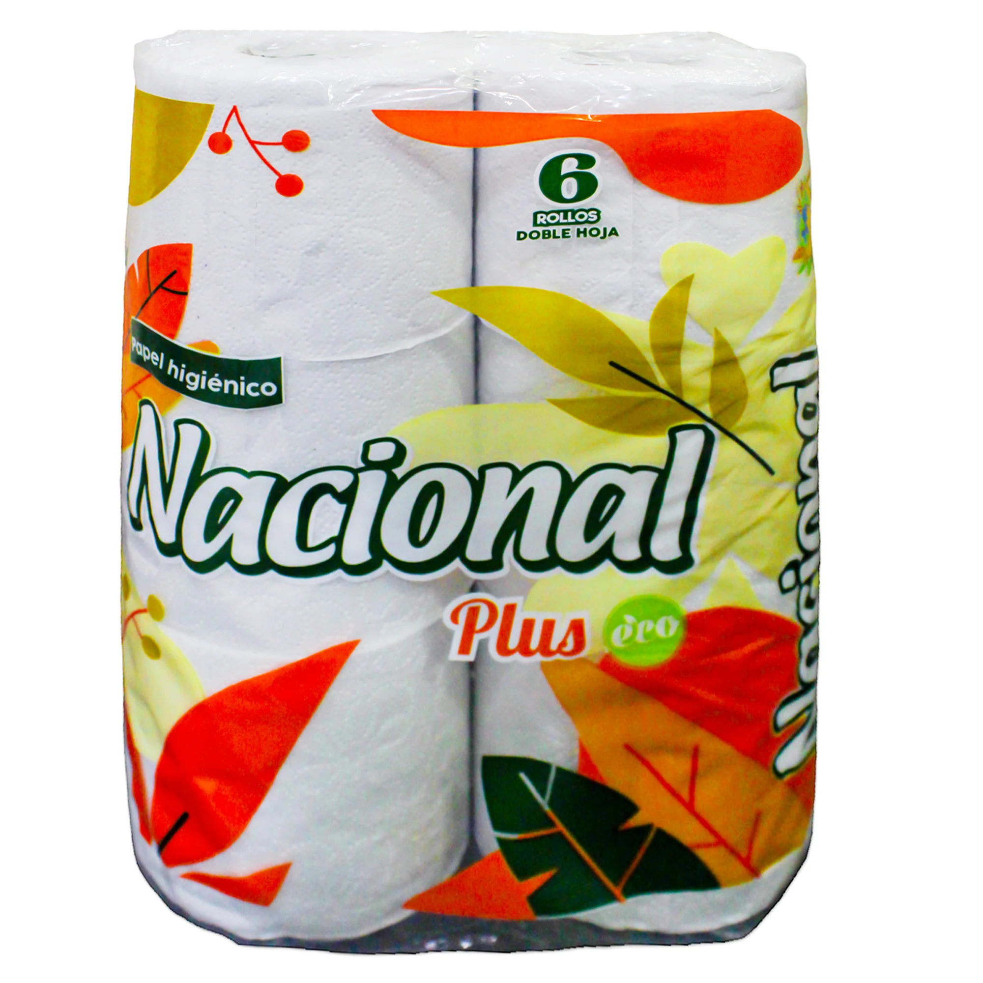Nacional Plus Papel Higienico Dh Naranja Paquete X 6 Unidades - Image 4